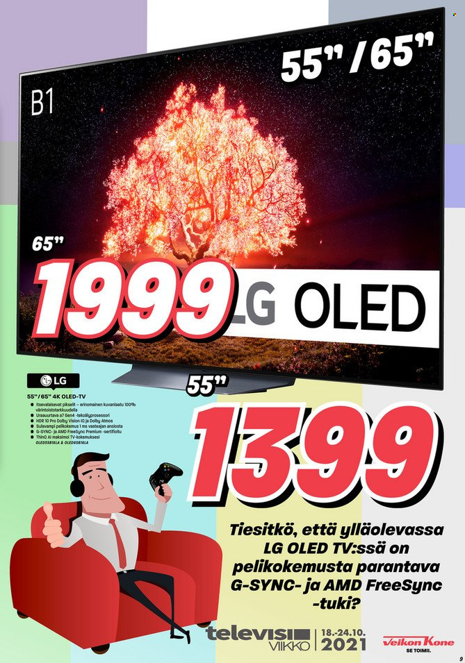 Veikon Kone tarjoukset - 18.10.2021 - 23.10.2021. Sivu 23