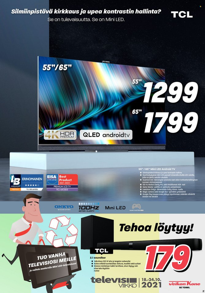 Veikon Kone tarjoukset - 18.10.2021 - 23.10.2021. Sivu 25