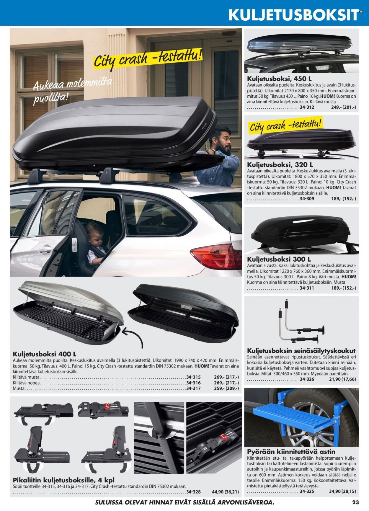 Biltema tarjoukset. Sivu 23