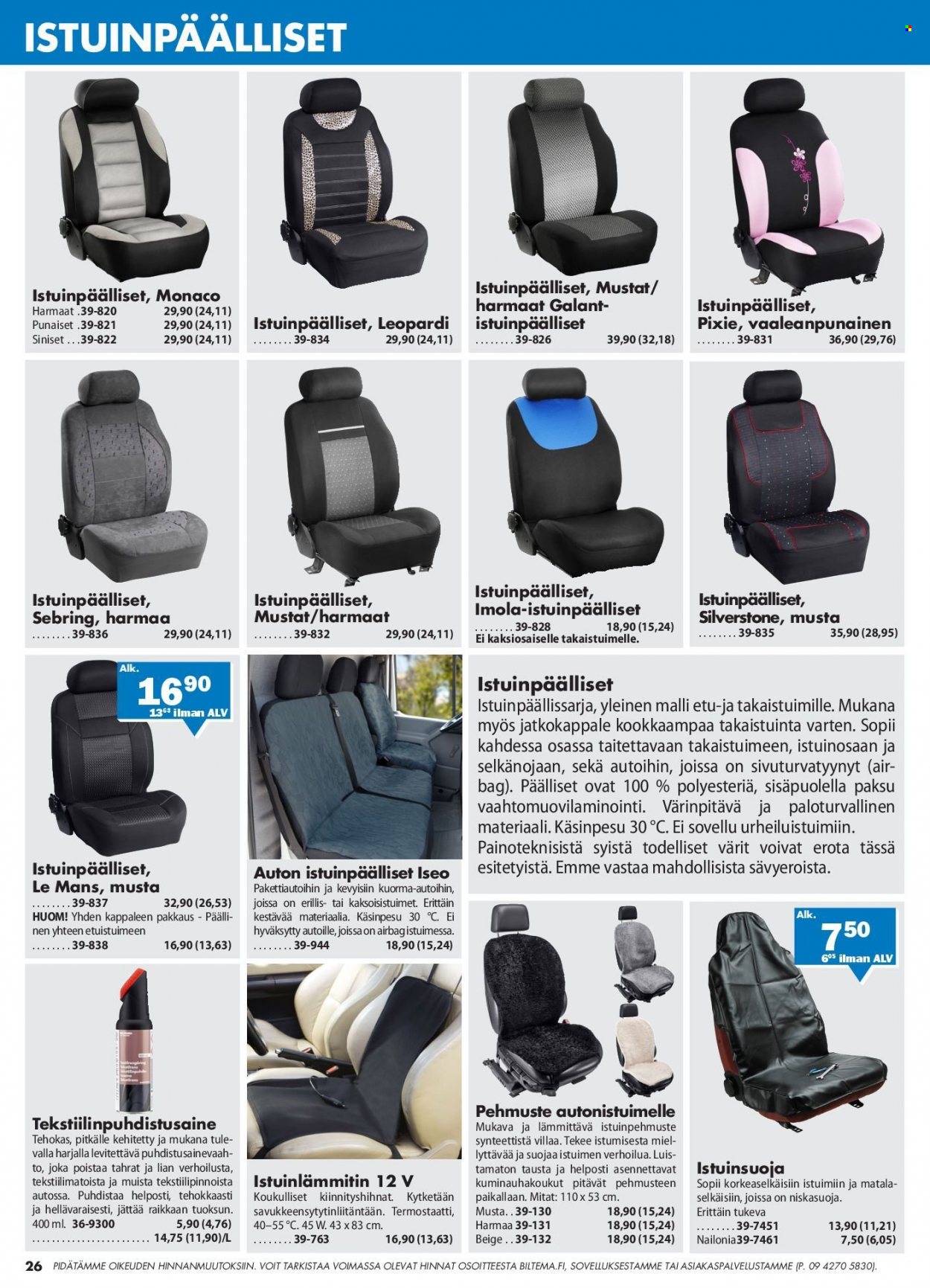 Biltema tarjoukset. Sivu 26