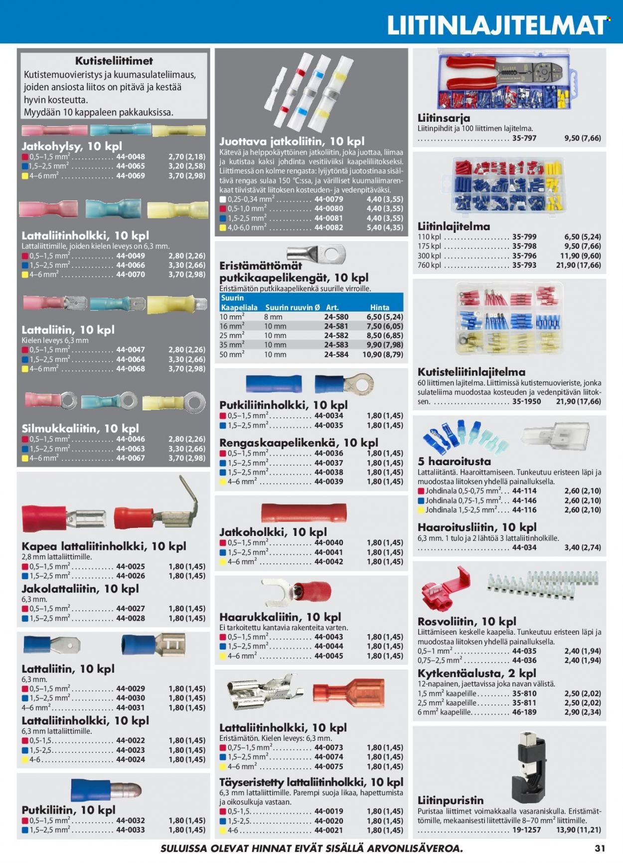 Biltema tarjoukset. Sivu 31
