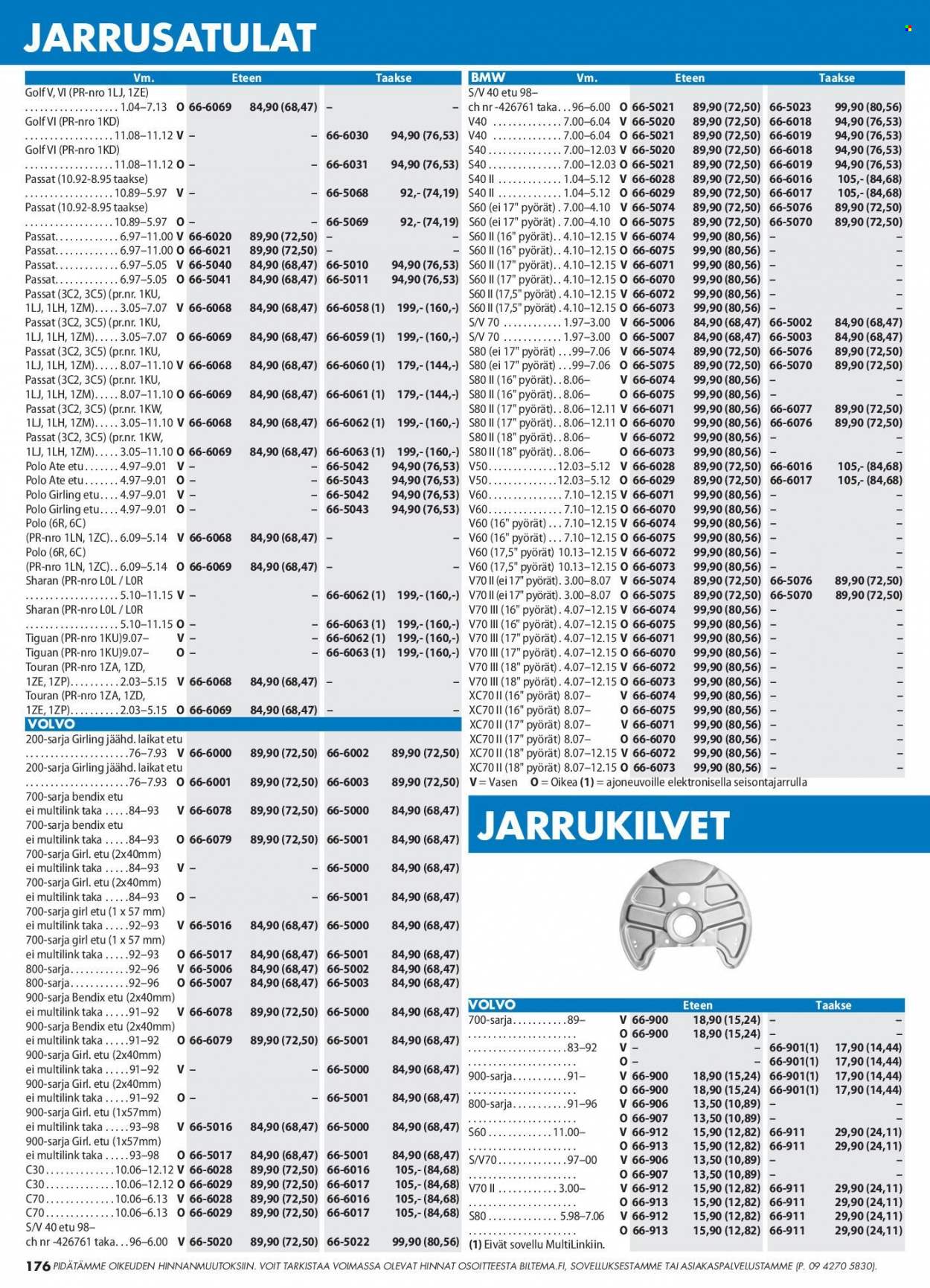 Biltema tarjoukset. Sivu 176
