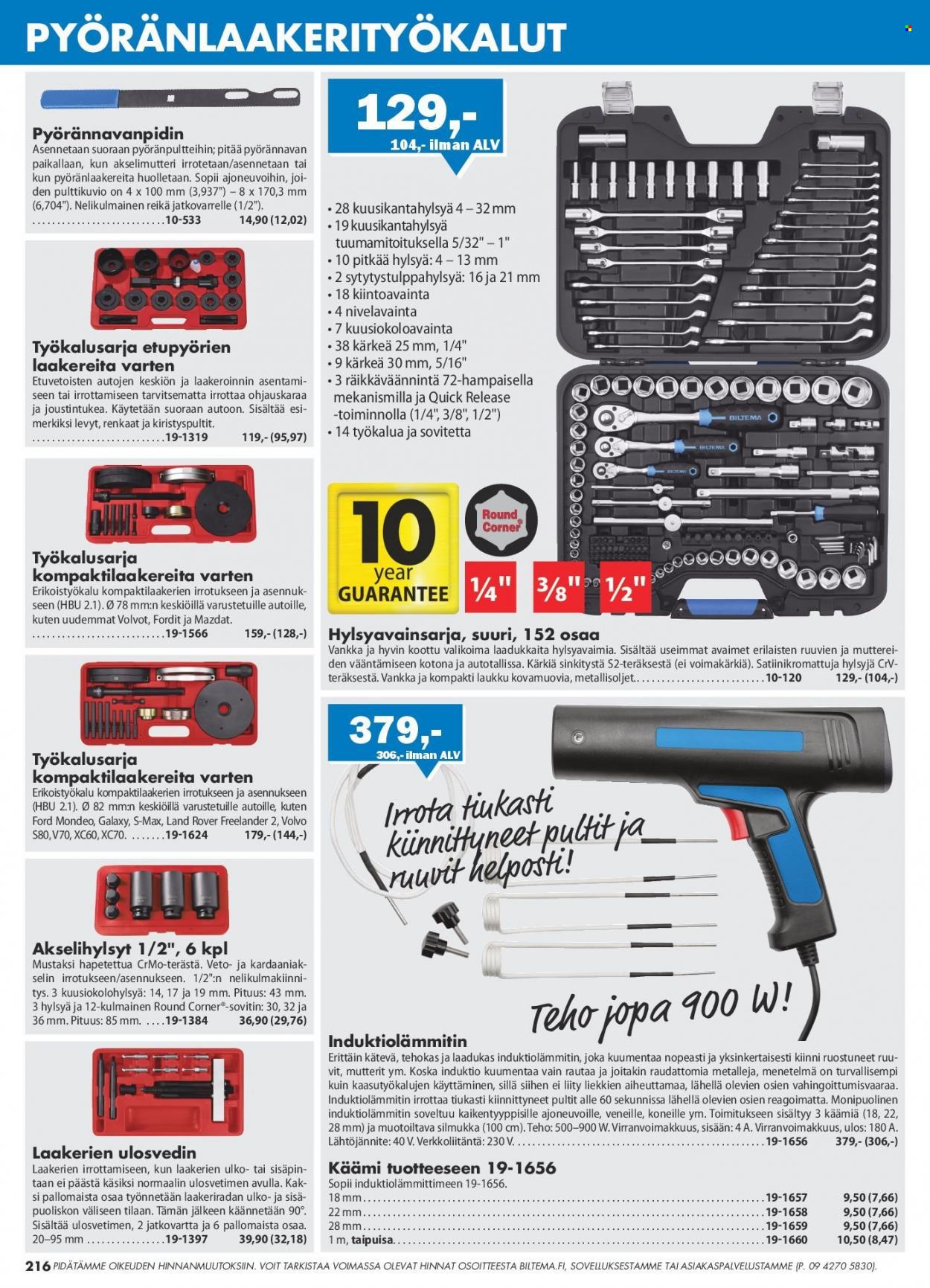 Biltema tarjoukset. Sivu 216
