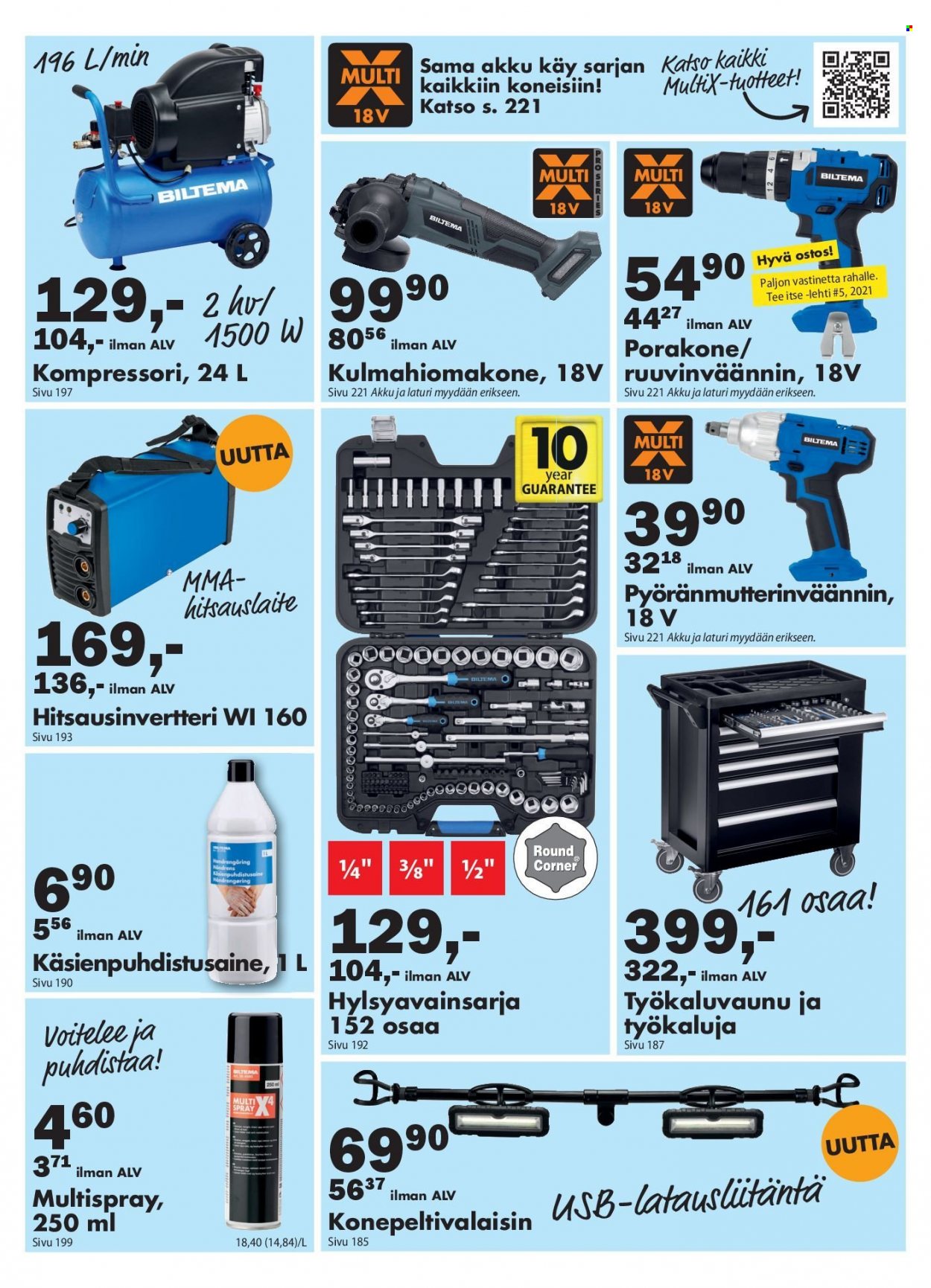 Biltema tarjoukset. Sivu 227