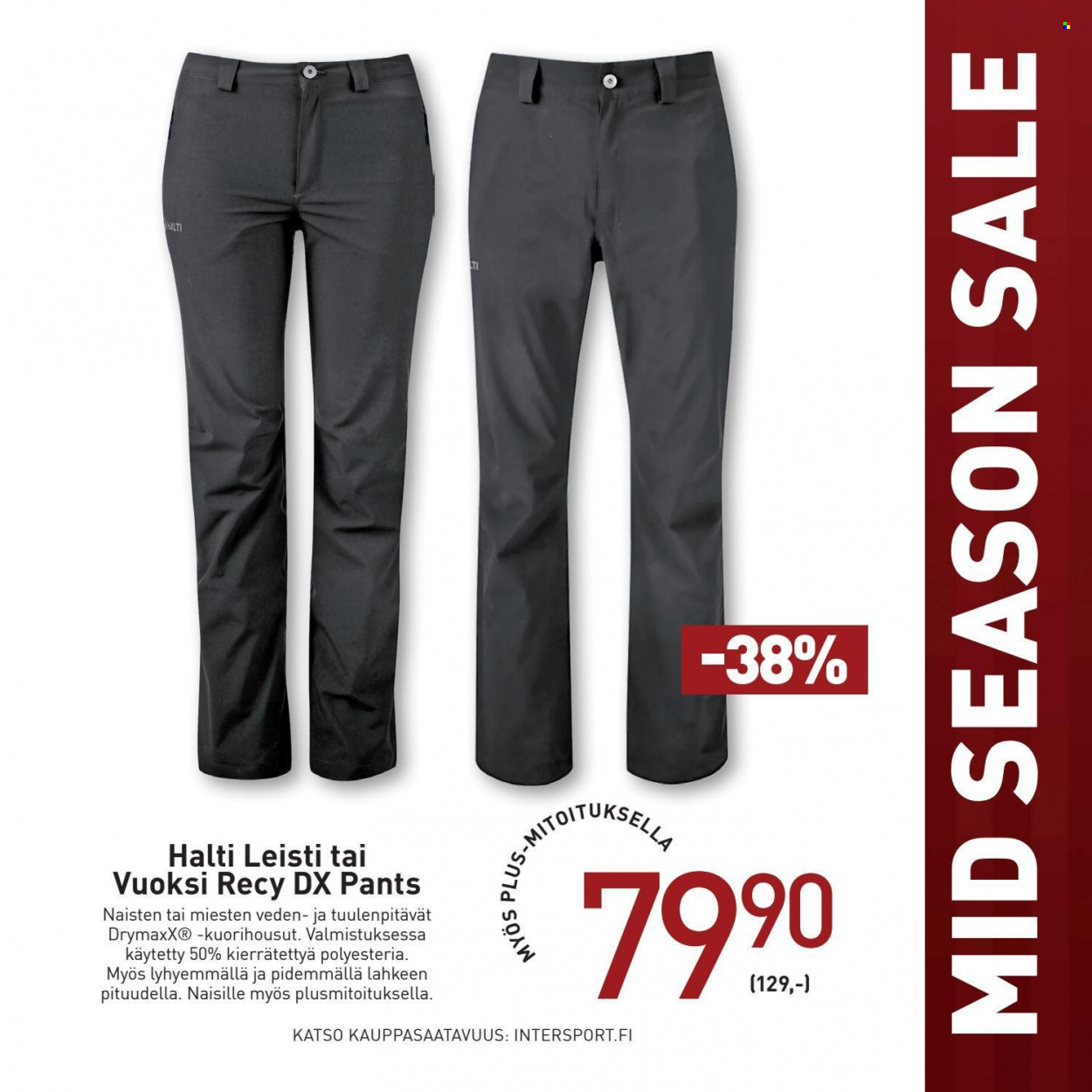 Intersport tarjoukset - 18.10.2021 - 24.10.2021. Sivu 3