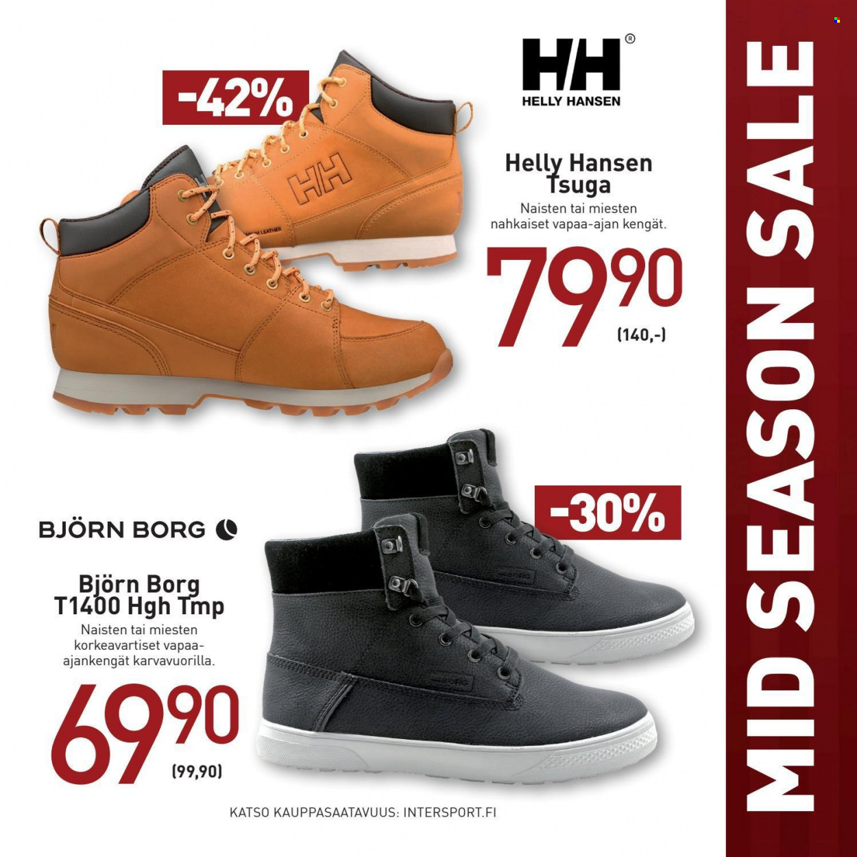 Intersport tarjoukset - 18.10.2021 - 24.10.2021. Sivu 7