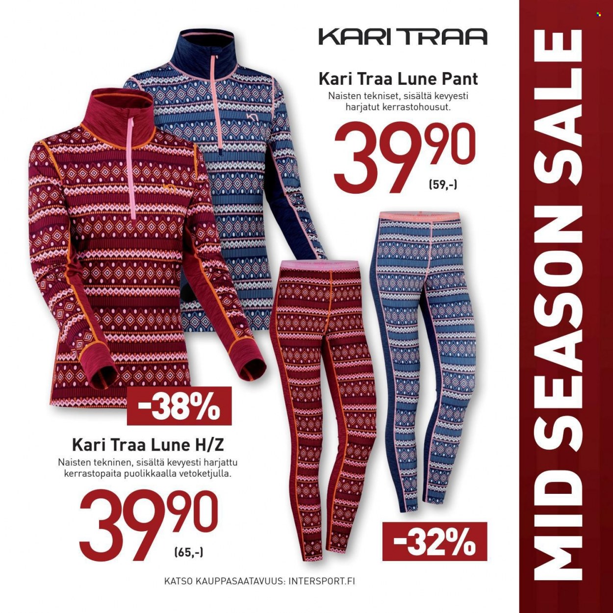 Intersport tarjoukset - 18.10.2021 - 24.10.2021. Sivu 9