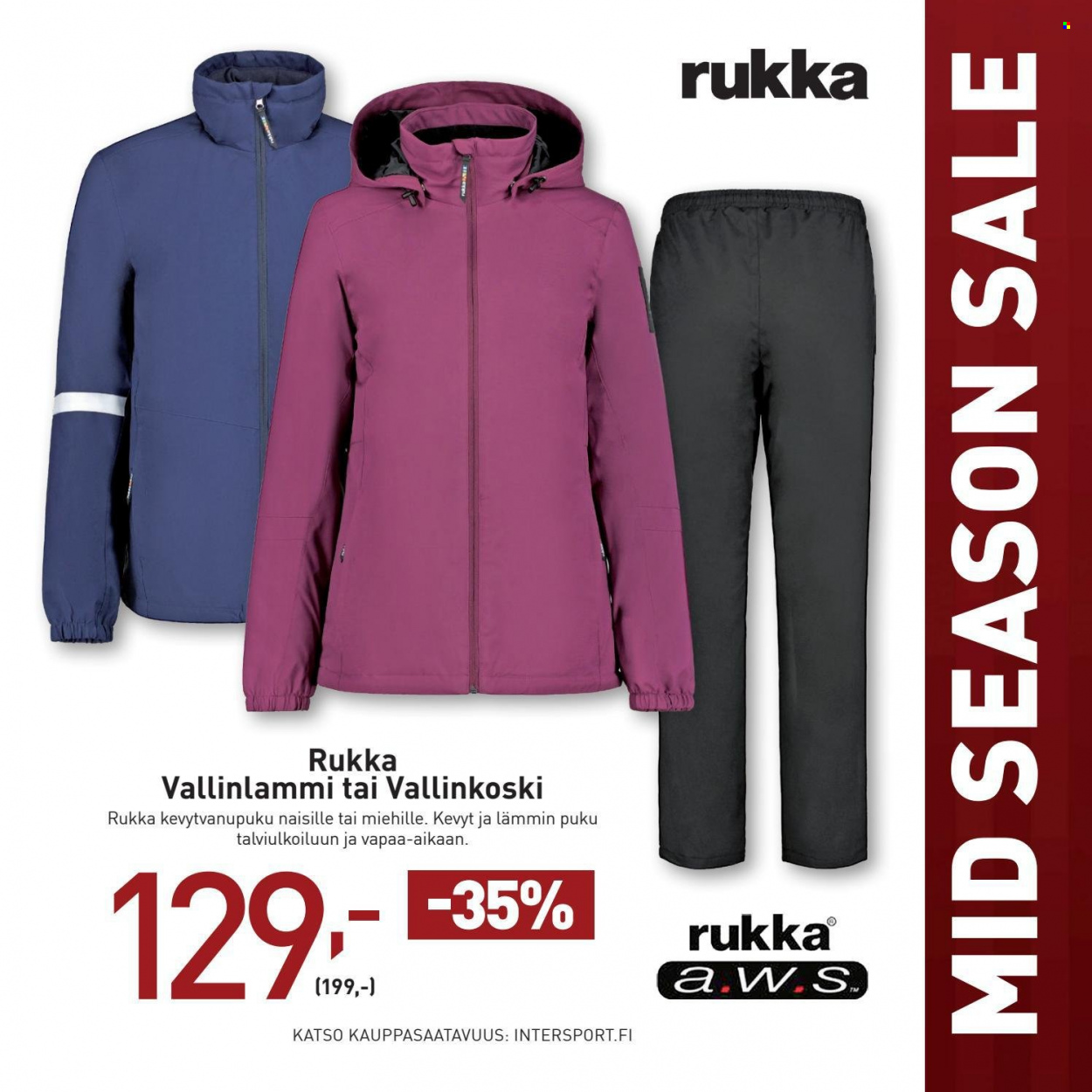 Intersport tarjoukset - 18.10.2021 - 24.10.2021. Sivu 13