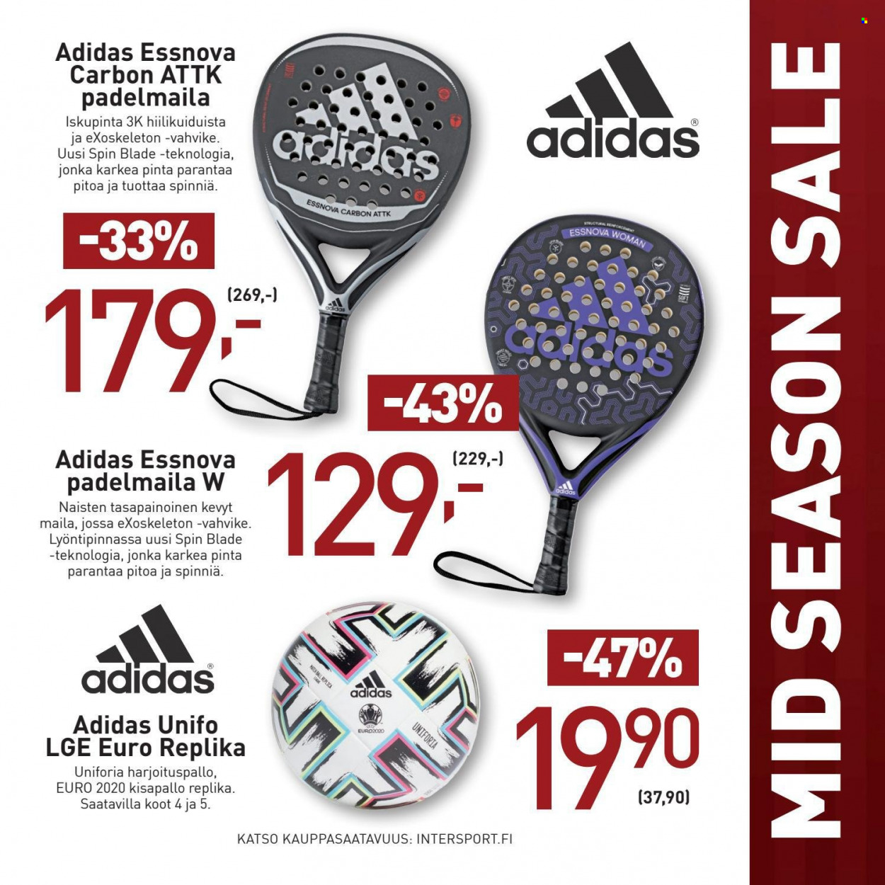 Intersport tarjoukset - 18.10.2021 - 24.10.2021. Sivu 15