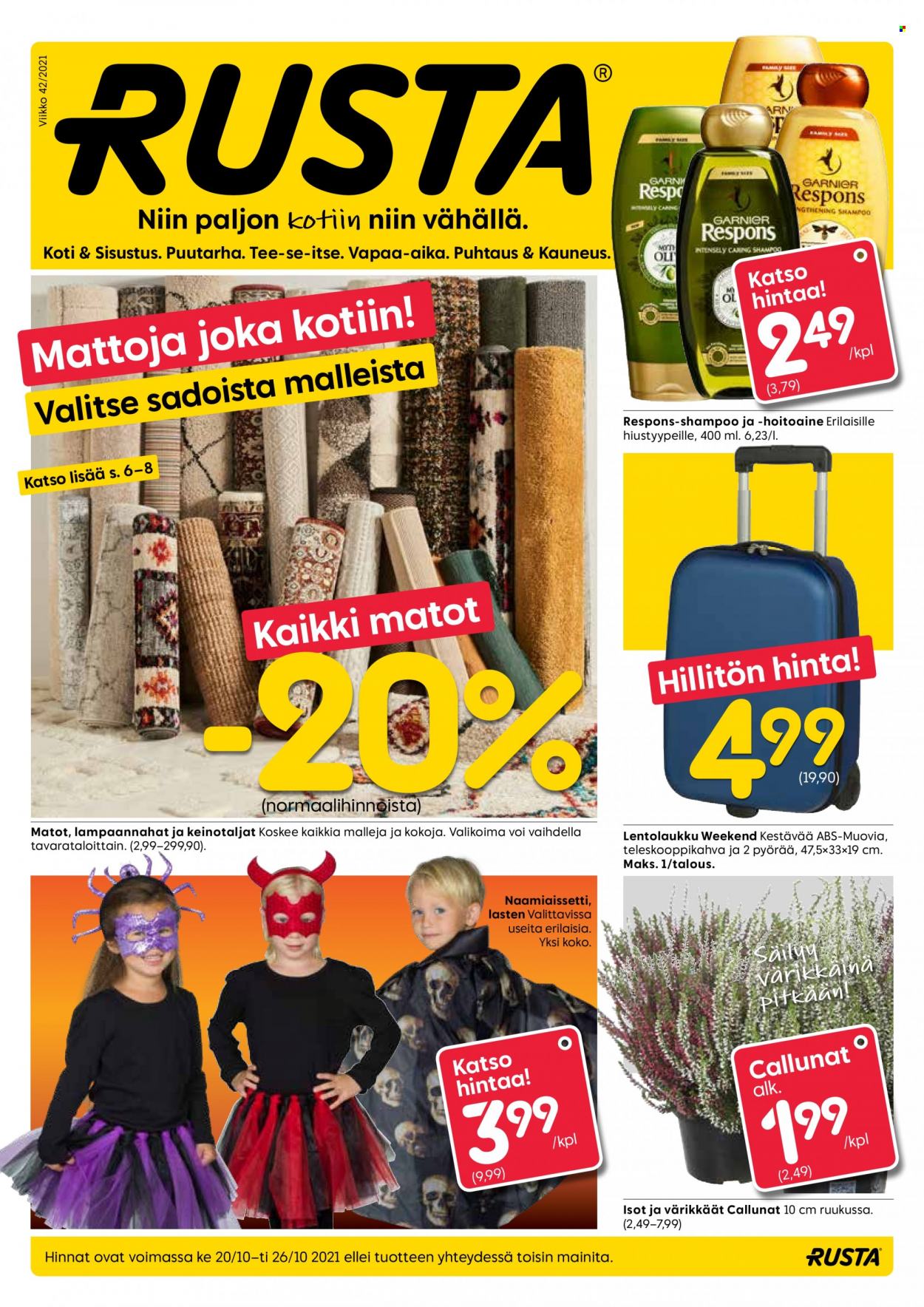 Rusta tarjoukset - 20.10.2021 - 26.10.2021. Sivu 1