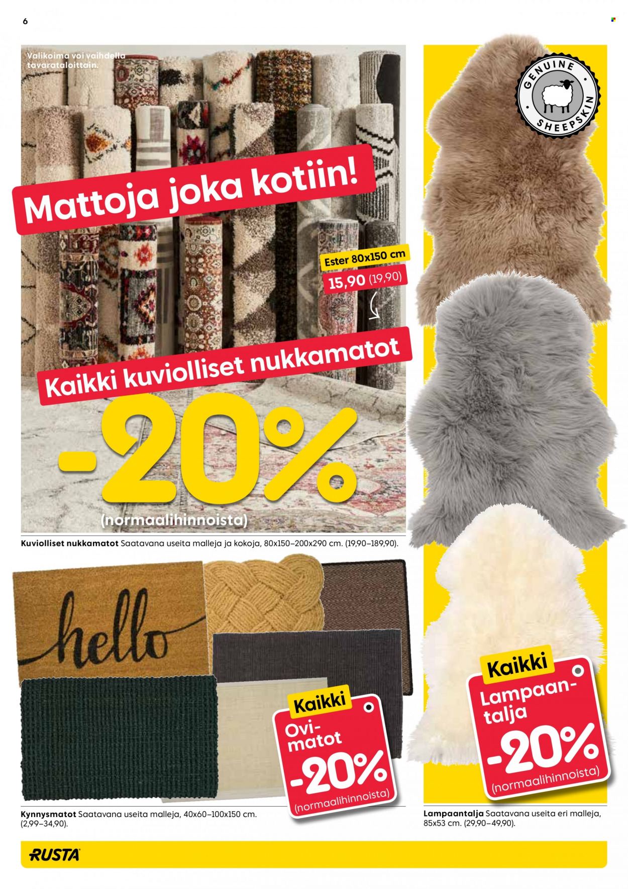 Rusta tarjoukset - 20.10.2021 - 26.10.2021. Sivu 6