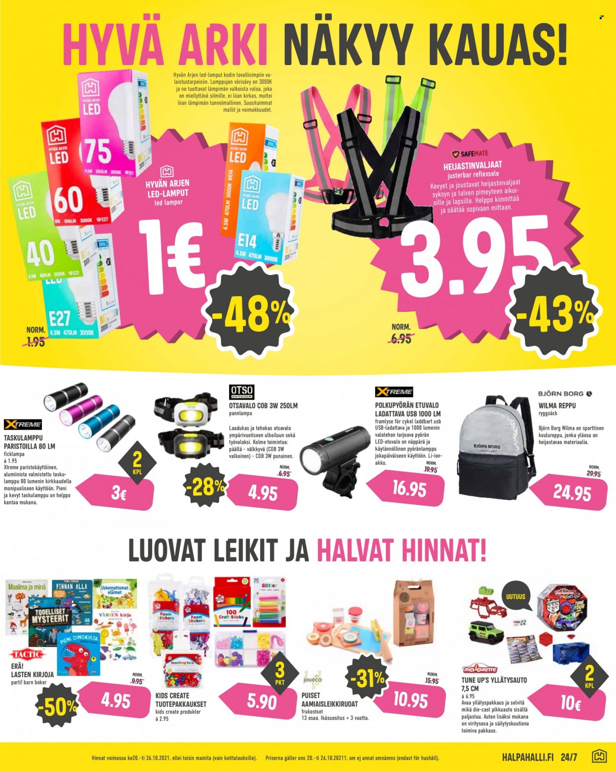 HalpaHalli tarjoukset - 20.10.2021 - 26.10.2021. Sivu 3