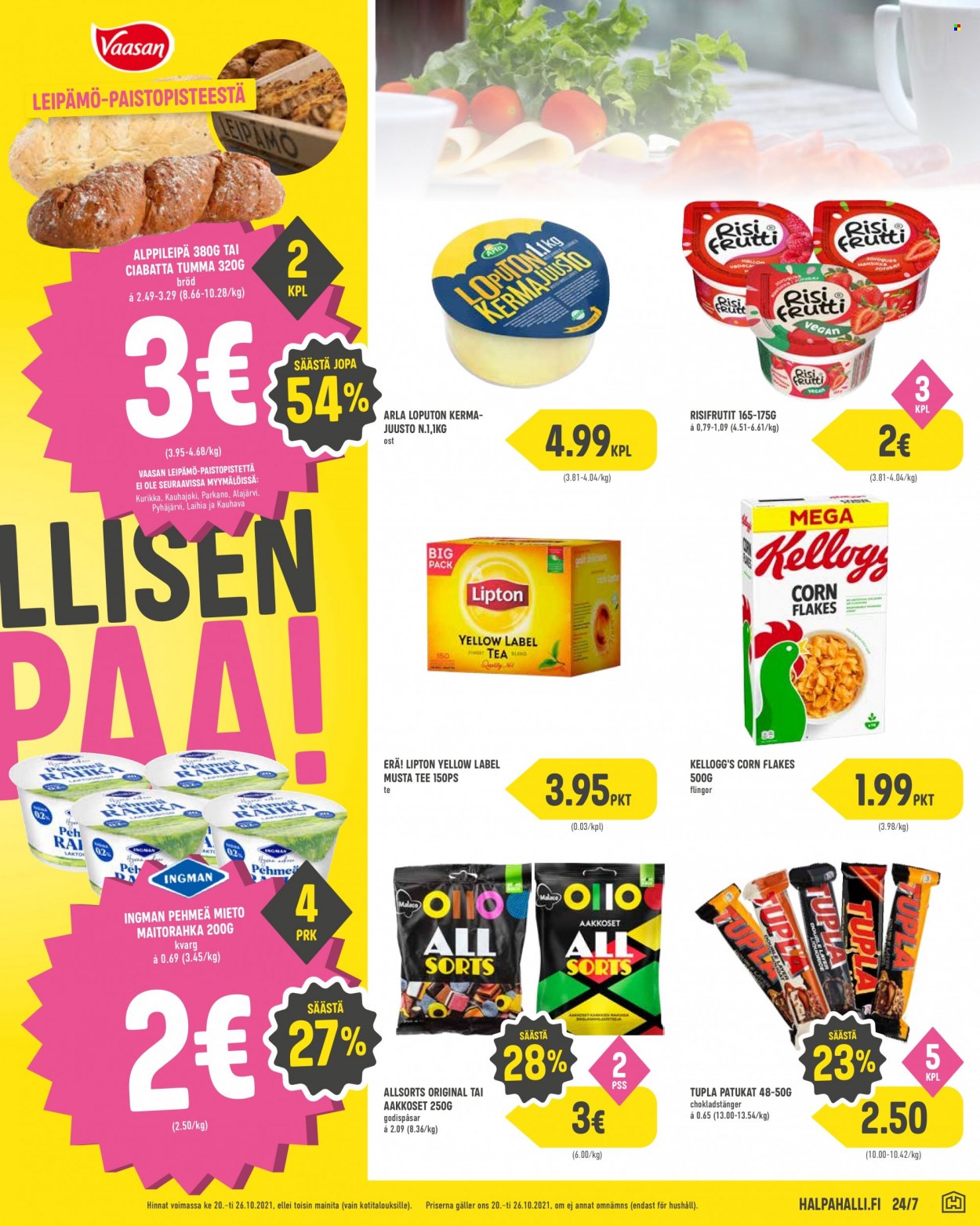 HalpaHalli tarjoukset - 20.10.2021 - 26.10.2021. Sivu 9