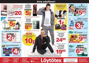 Löytötex tarjoukset  - 20.10.2021 - 26.10.2021.
