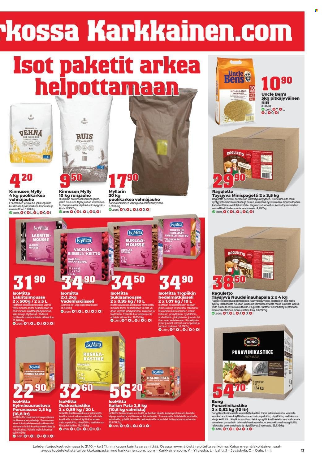 Kärkkäinen tarjoukset - 21.10.2021 - 03.11.2021. Sivu 7