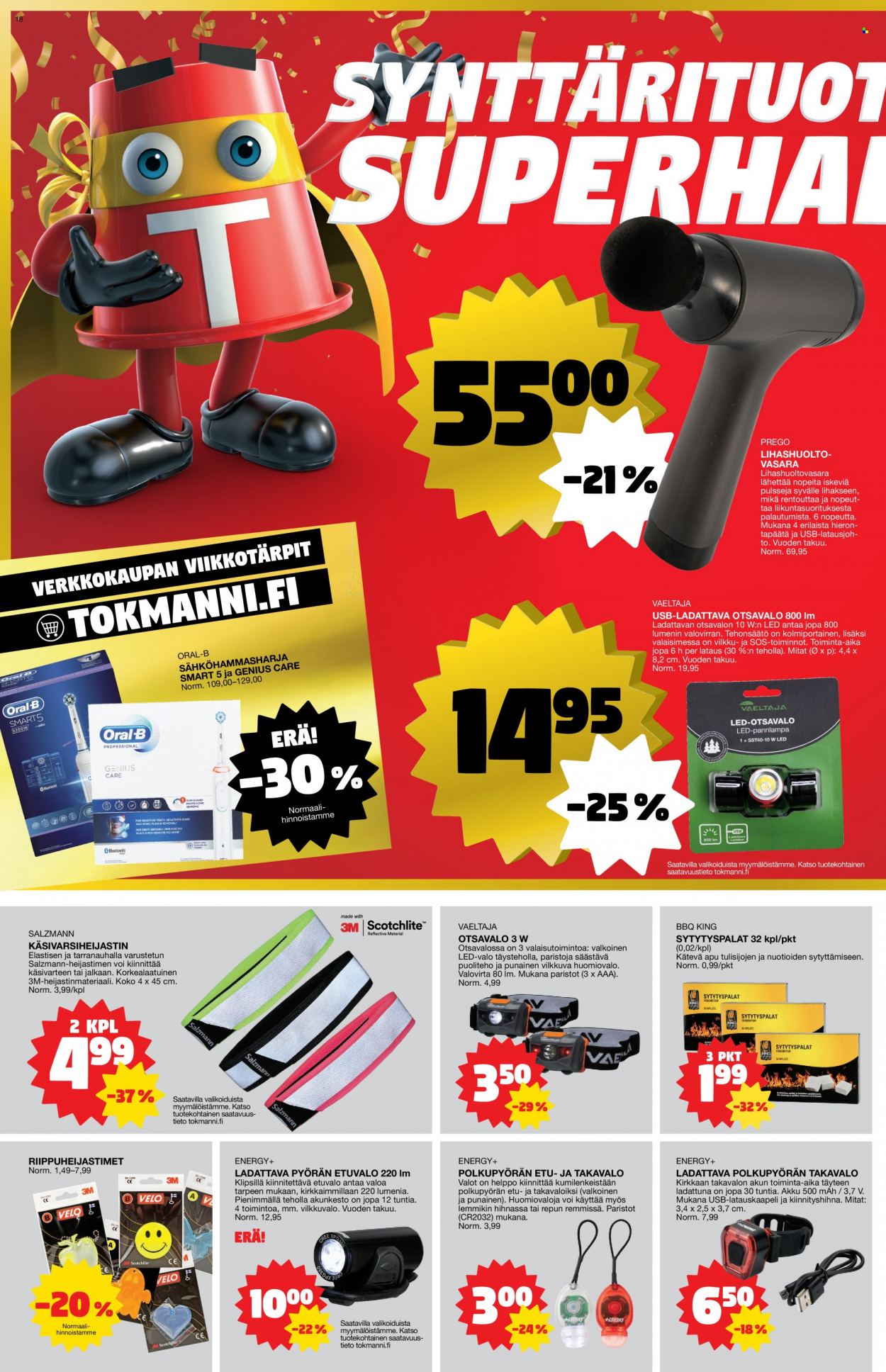 Tokmanni tarjoukset - 25.10.2021 - 31.10.2021. Sivu 18