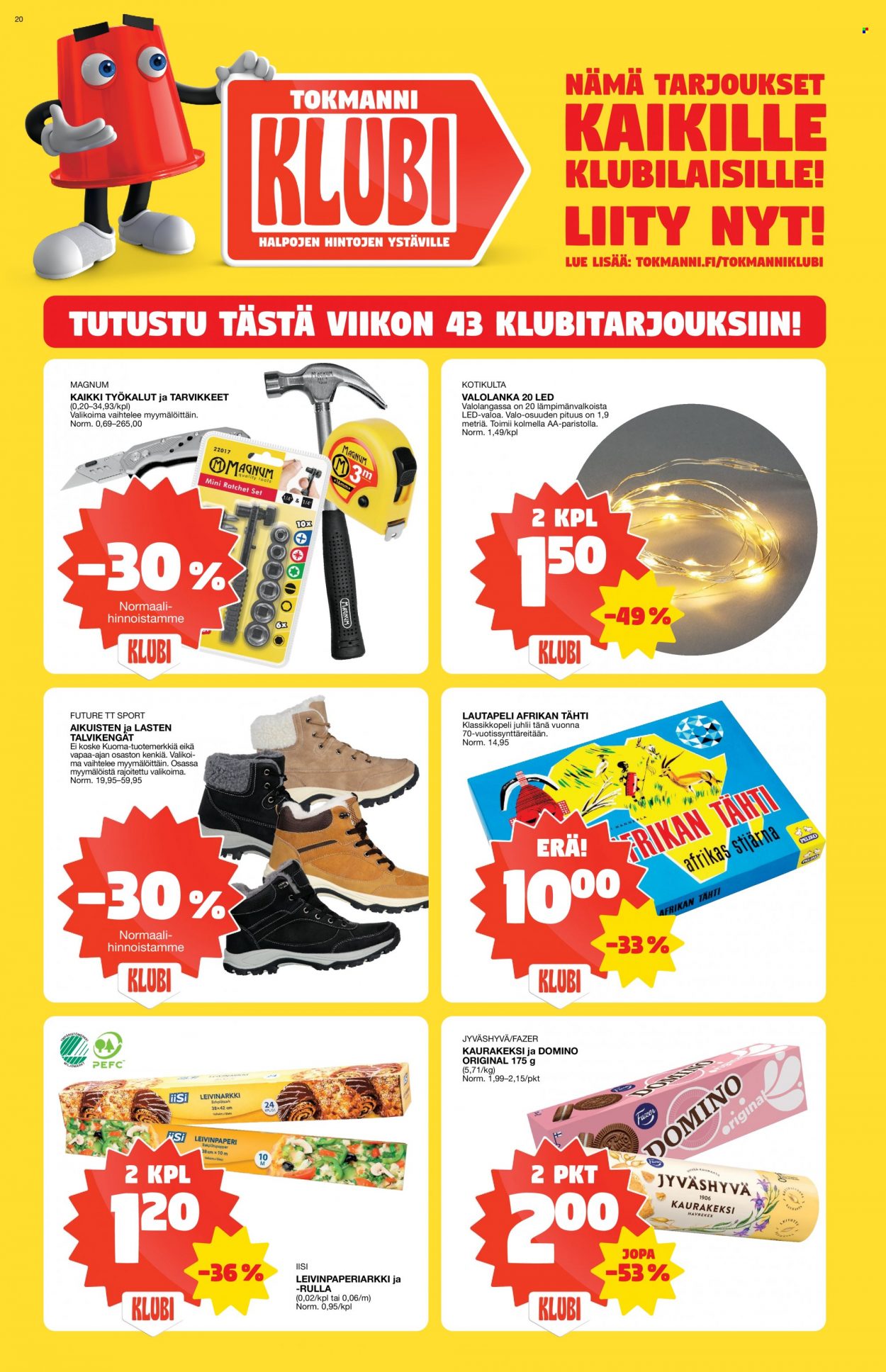 Tokmanni tarjoukset - 25.10.2021 - 31.10.2021. Sivu 20