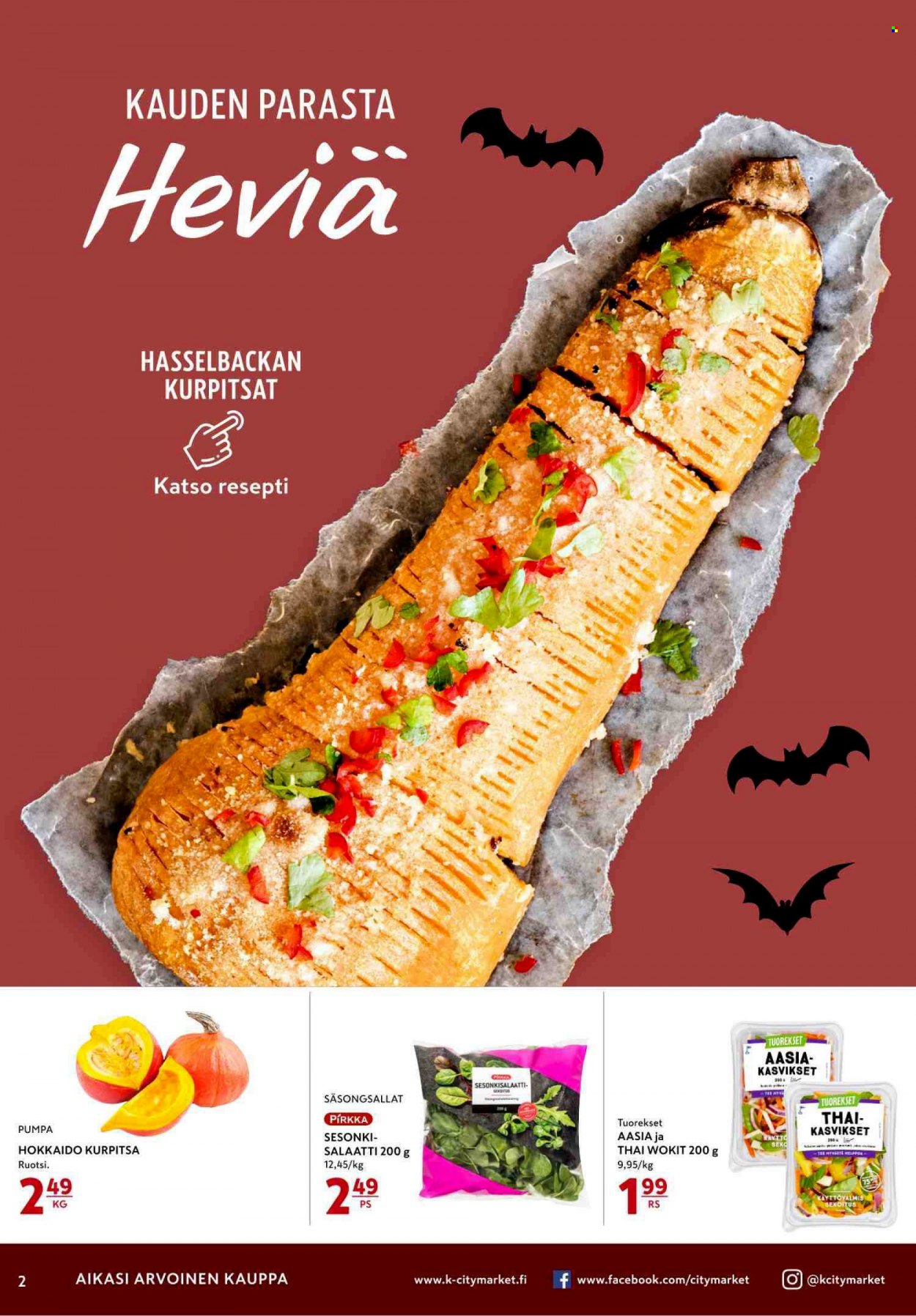 K-citymarket tarjoukset - 25.10.2021 - 27.10.2021. Sivu 2