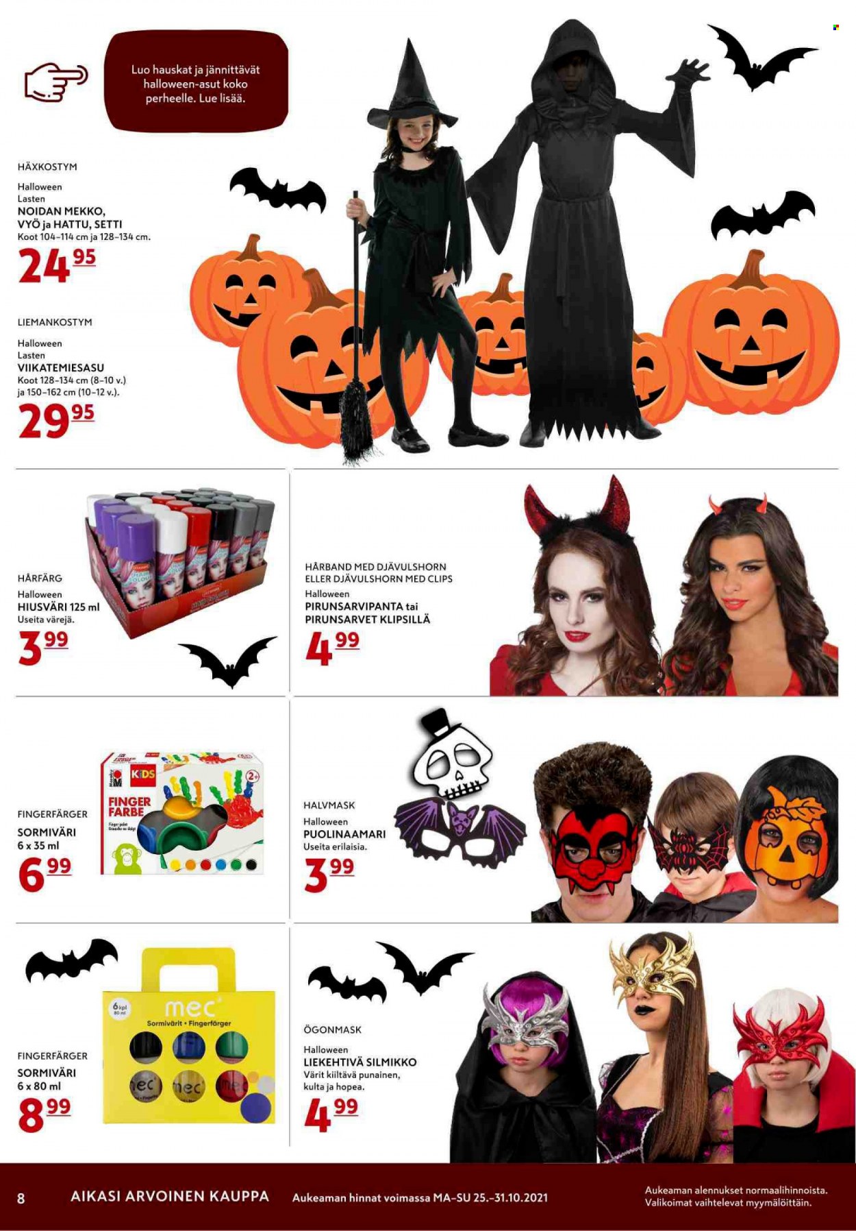 K-citymarket tarjoukset - 25.10.2021 - 27.10.2021. Sivu 8