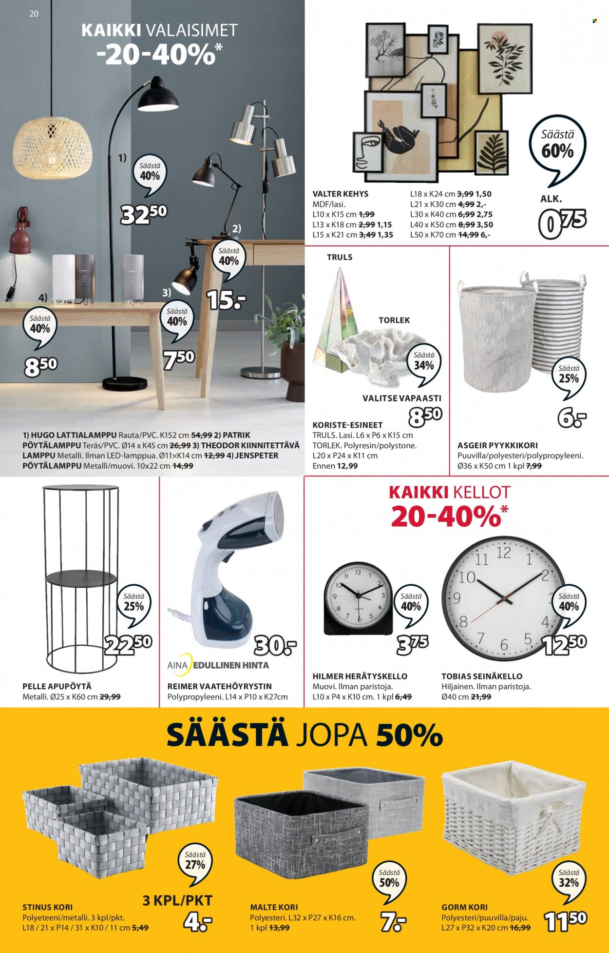 JYSK tarjoukset - 25.10.2021 - 31.10.2021. Sivu 20