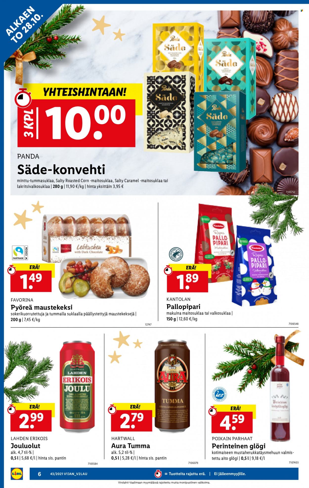 Lidl tarjoukset - 28.10.2021 - 03.11.2021. Sivu 6
