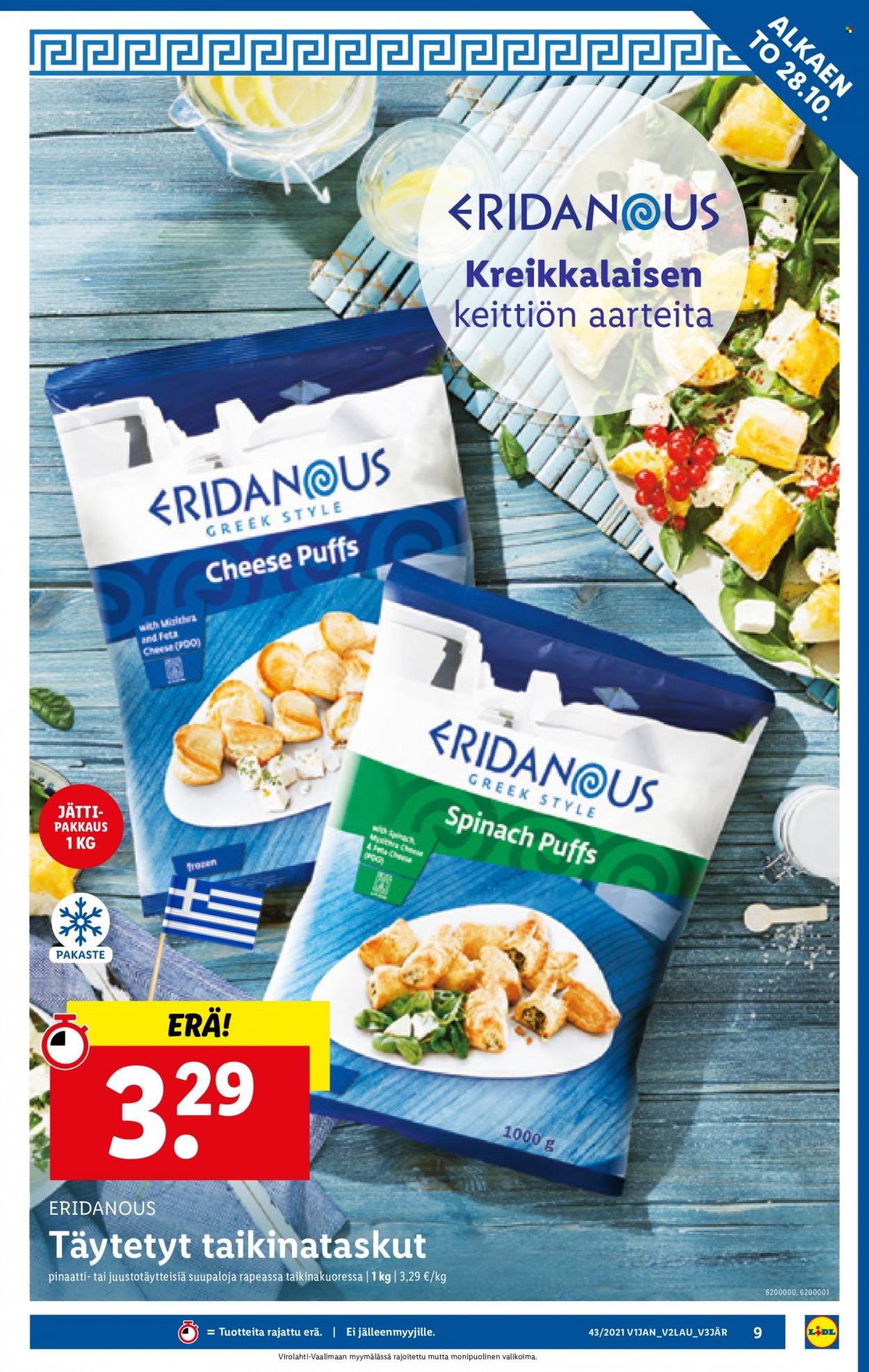 Lidl tarjoukset - 28.10.2021 - 03.11.2021. Sivu 9