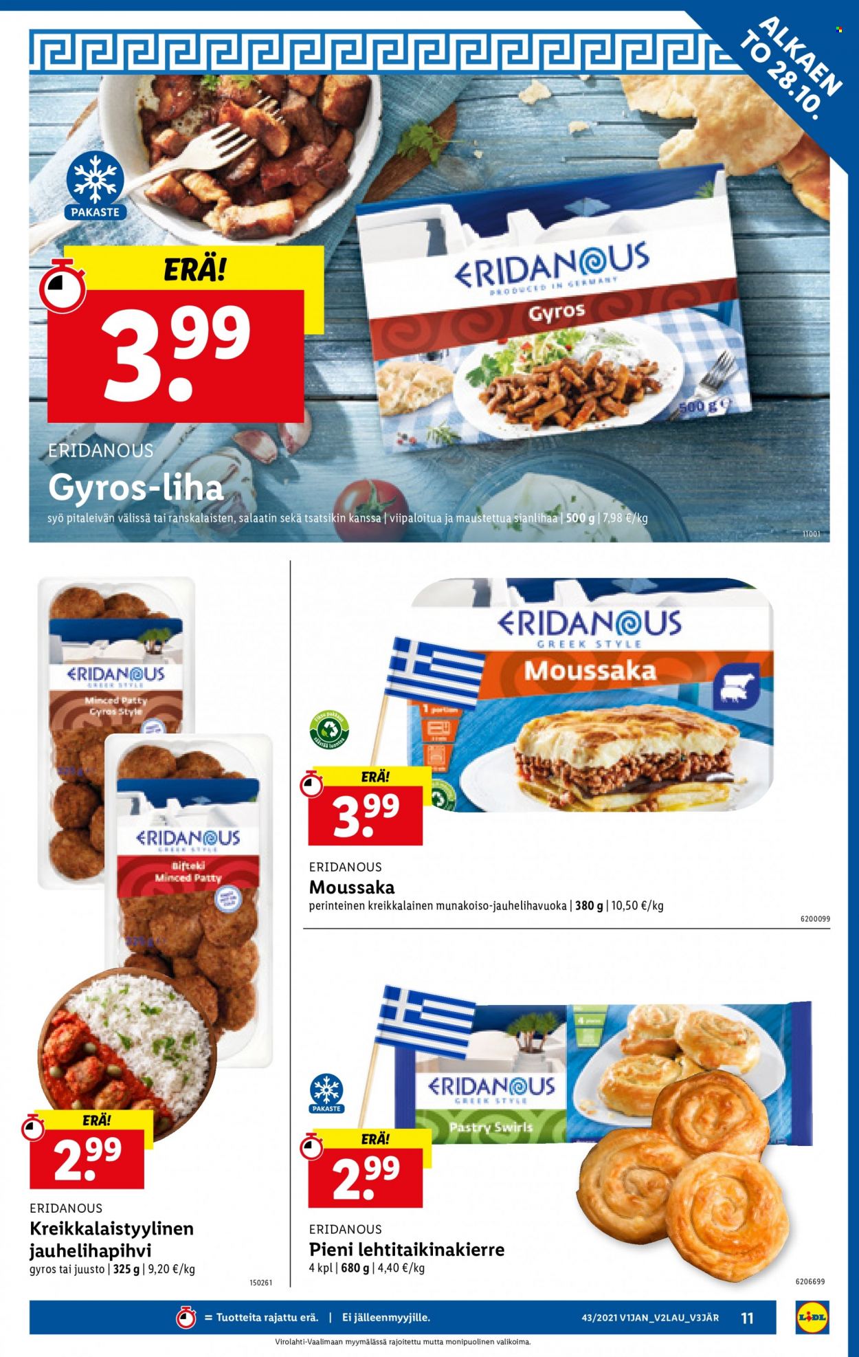 Lidl tarjoukset - 28.10.2021 - 03.11.2021. Sivu 11