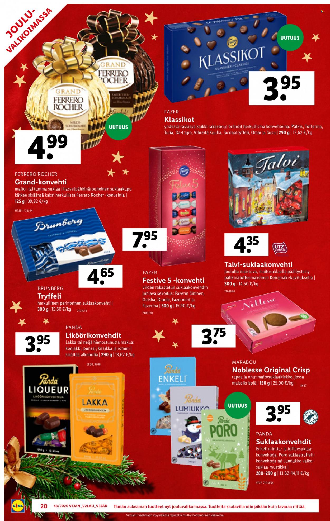Lidl tarjoukset - 28.10.2021 - 03.11.2021. Sivu 20