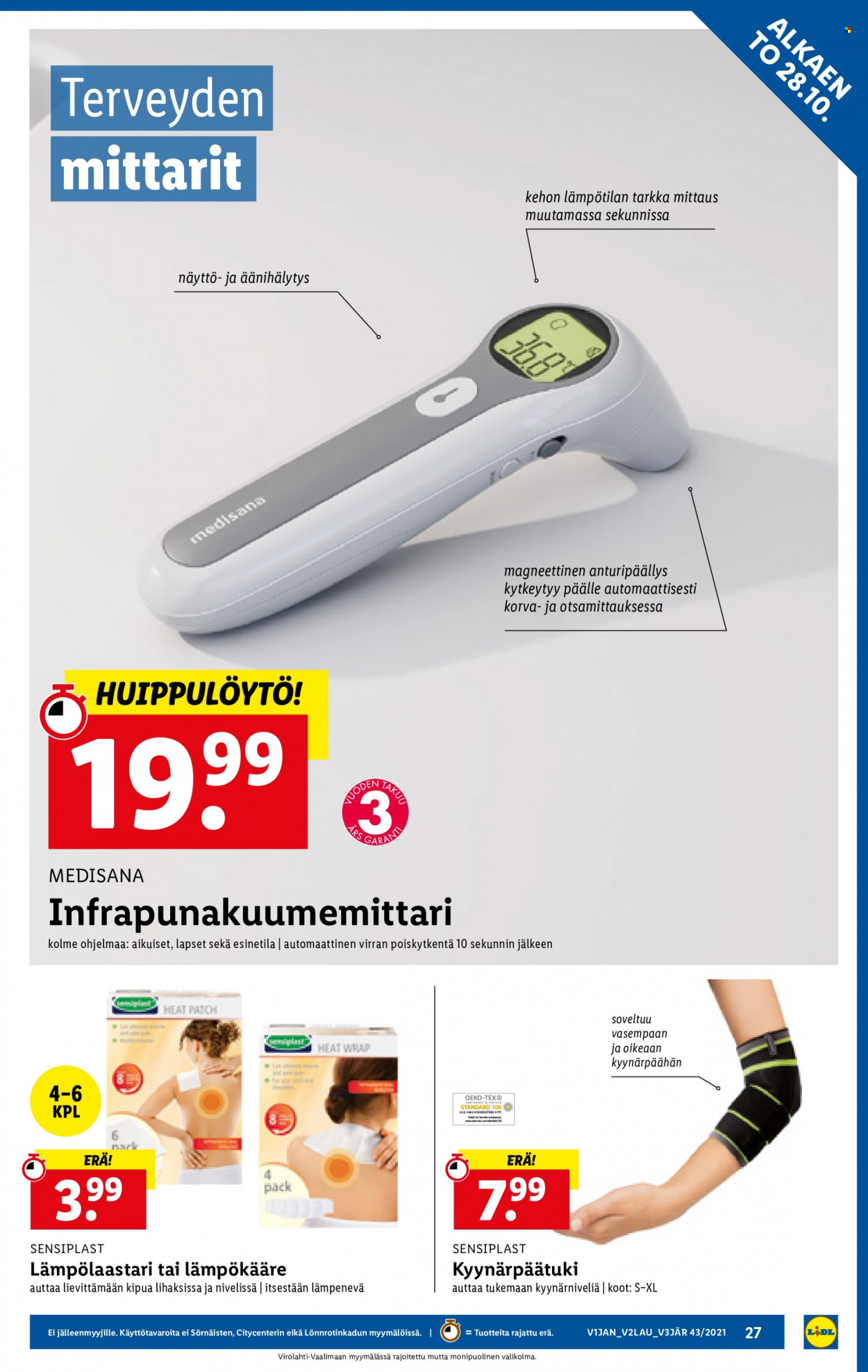 Lidl tarjoukset - 28.10.2021 - 03.11.2021. Sivu 27