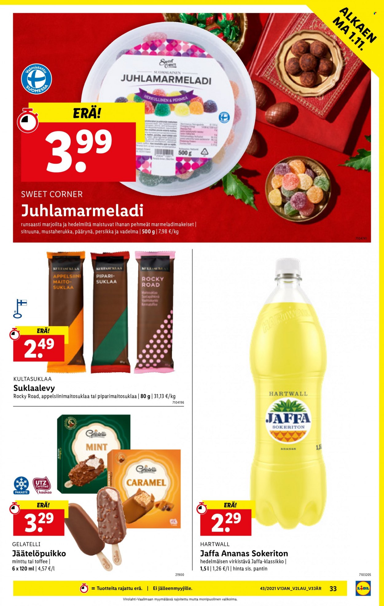 Lidl tarjoukset - 28.10.2021 - 03.11.2021. Sivu 33