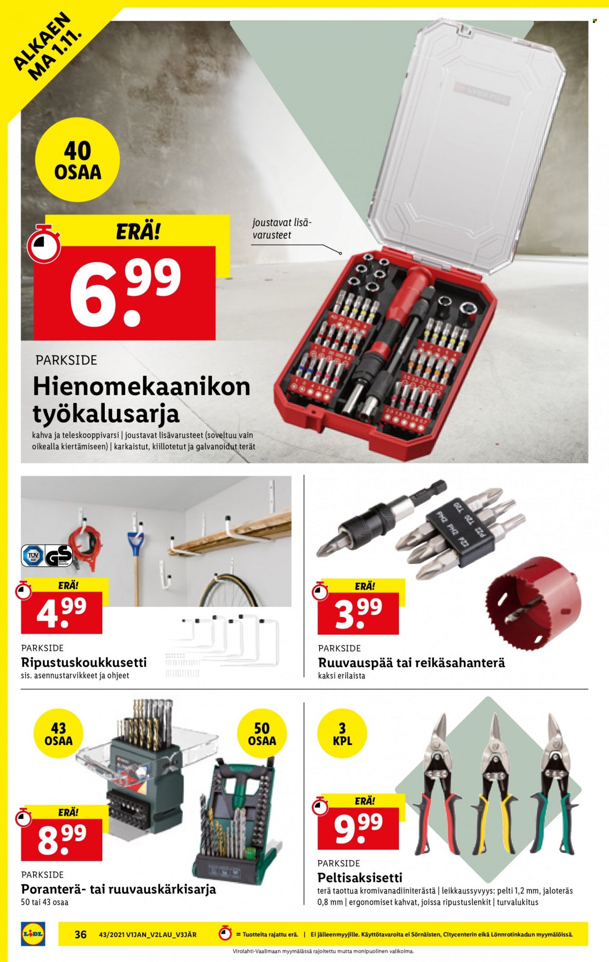 Lidl tarjoukset - 28.10.2021 - 03.11.2021. Sivu 36