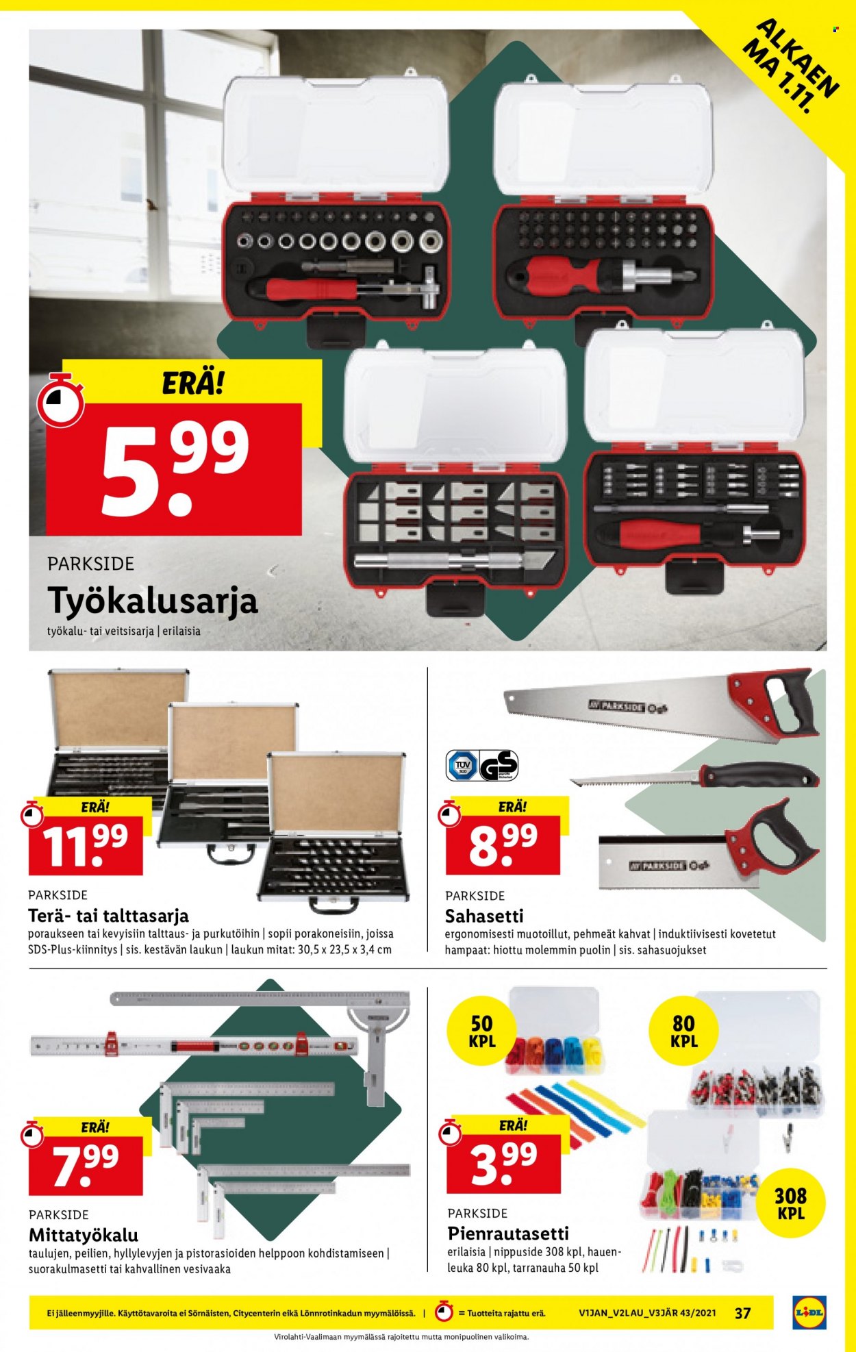Lidl tarjoukset - 28.10.2021 - 03.11.2021. Sivu 37