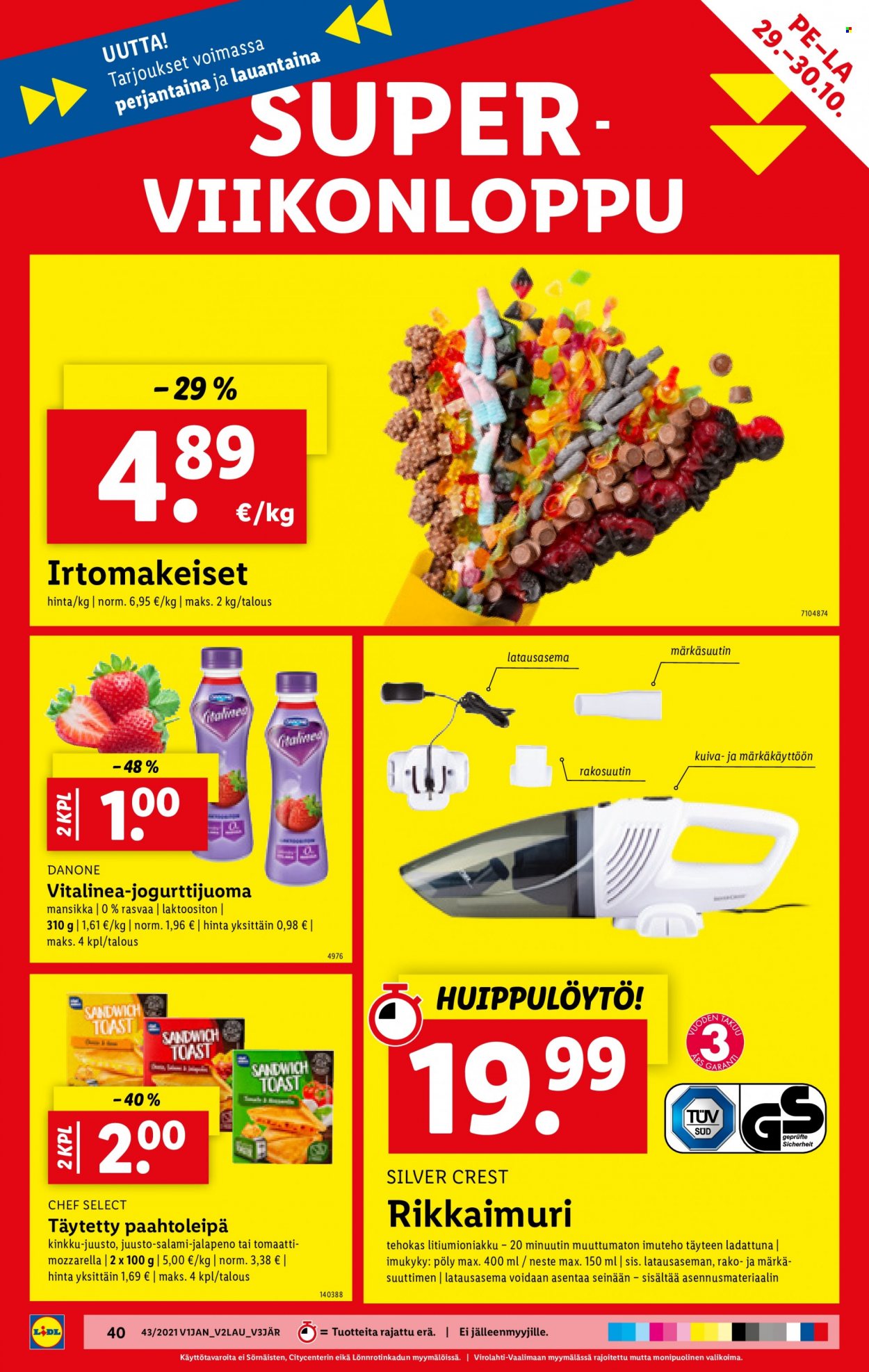 Lidl tarjoukset - 28.10.2021 - 03.11.2021. Sivu 40