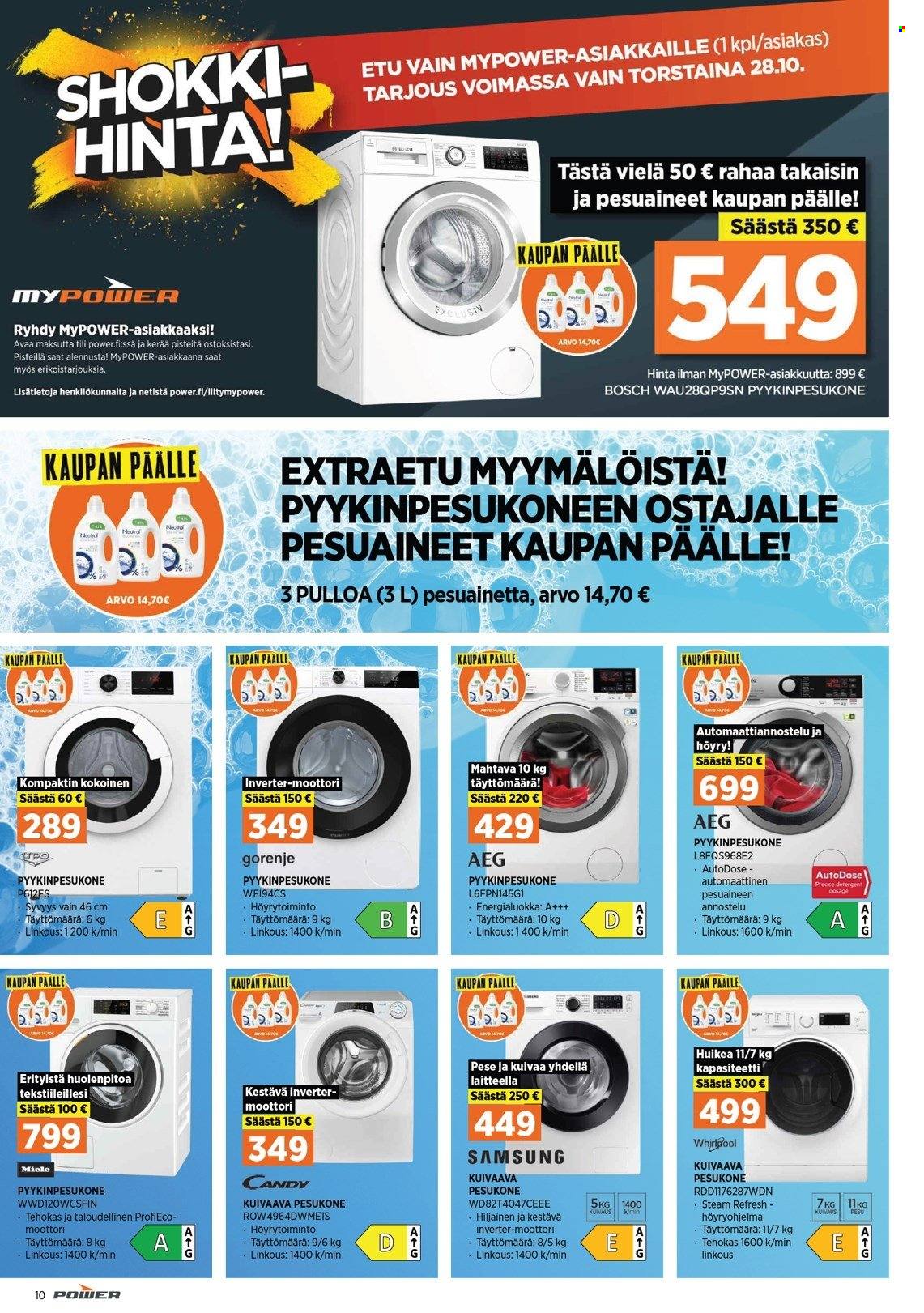 Power tarjoukset - 25.10.2021 - 31.10.2021. Sivu 16