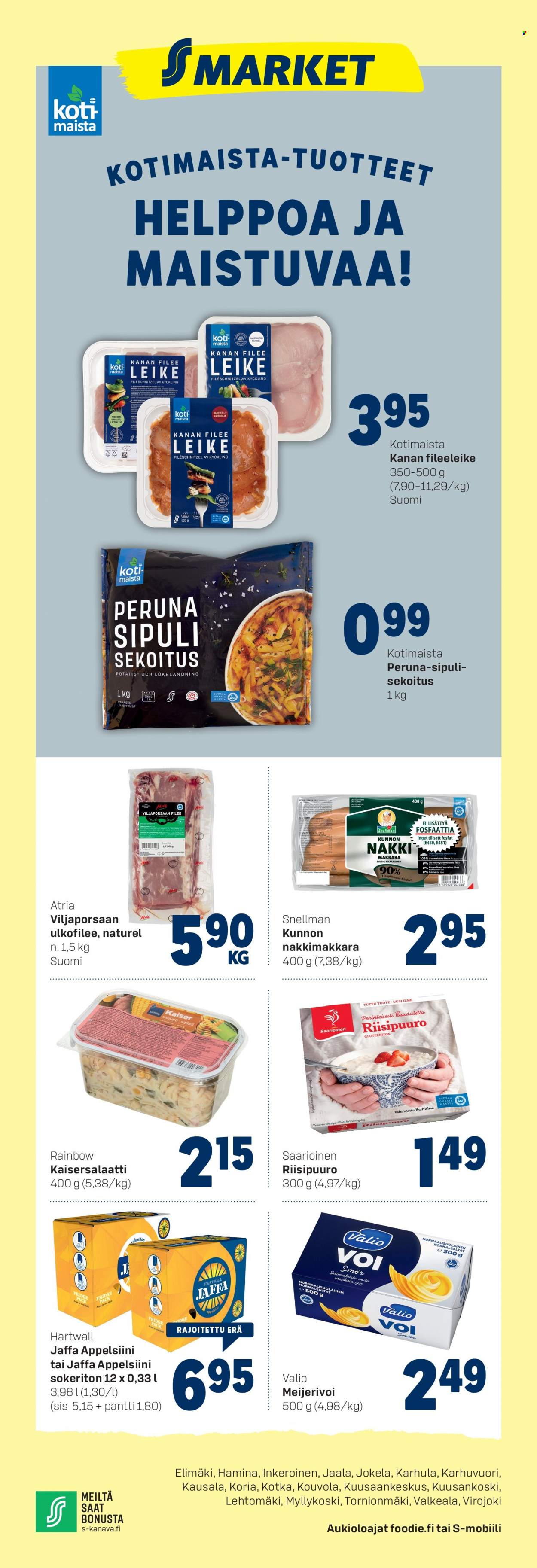 S-market tarjoukset - 27.10.2021 - 31.10.2021. Sivu 1