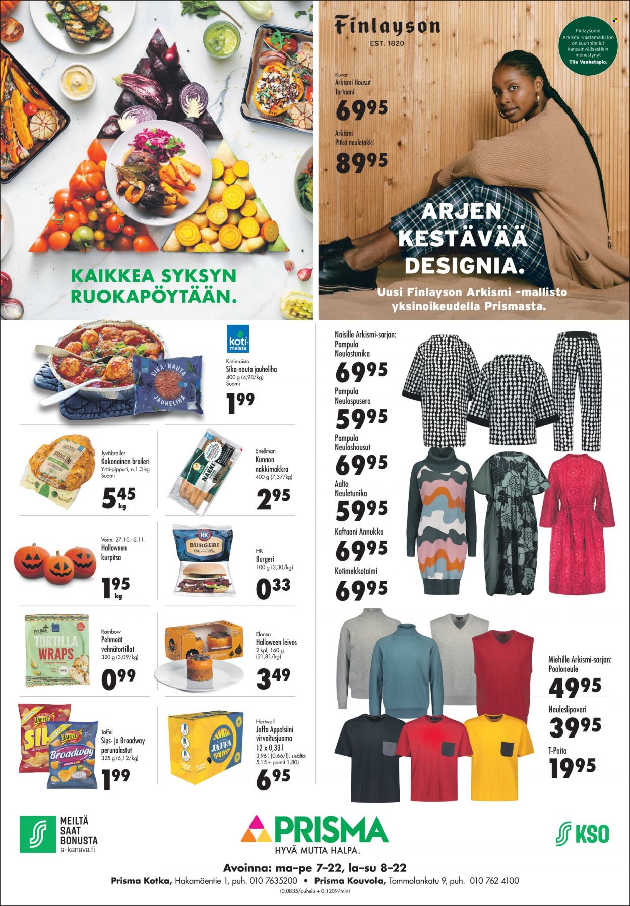 Prisma tarjoukset - 27.10.2021 - 27.10.2021. Sivu 1