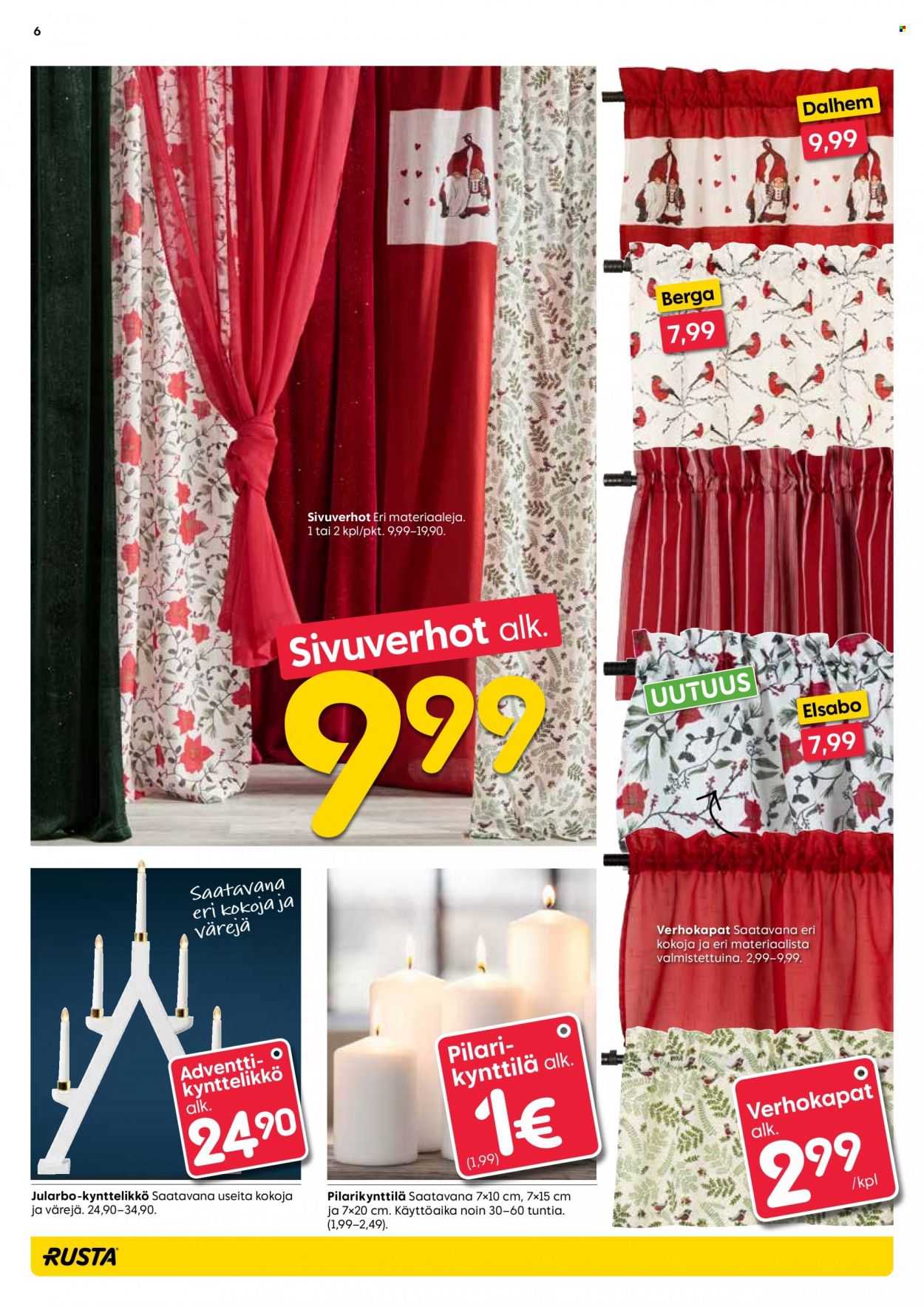 Rusta tarjoukset - 27.10.2021 - 02.11.2021. Sivu 6