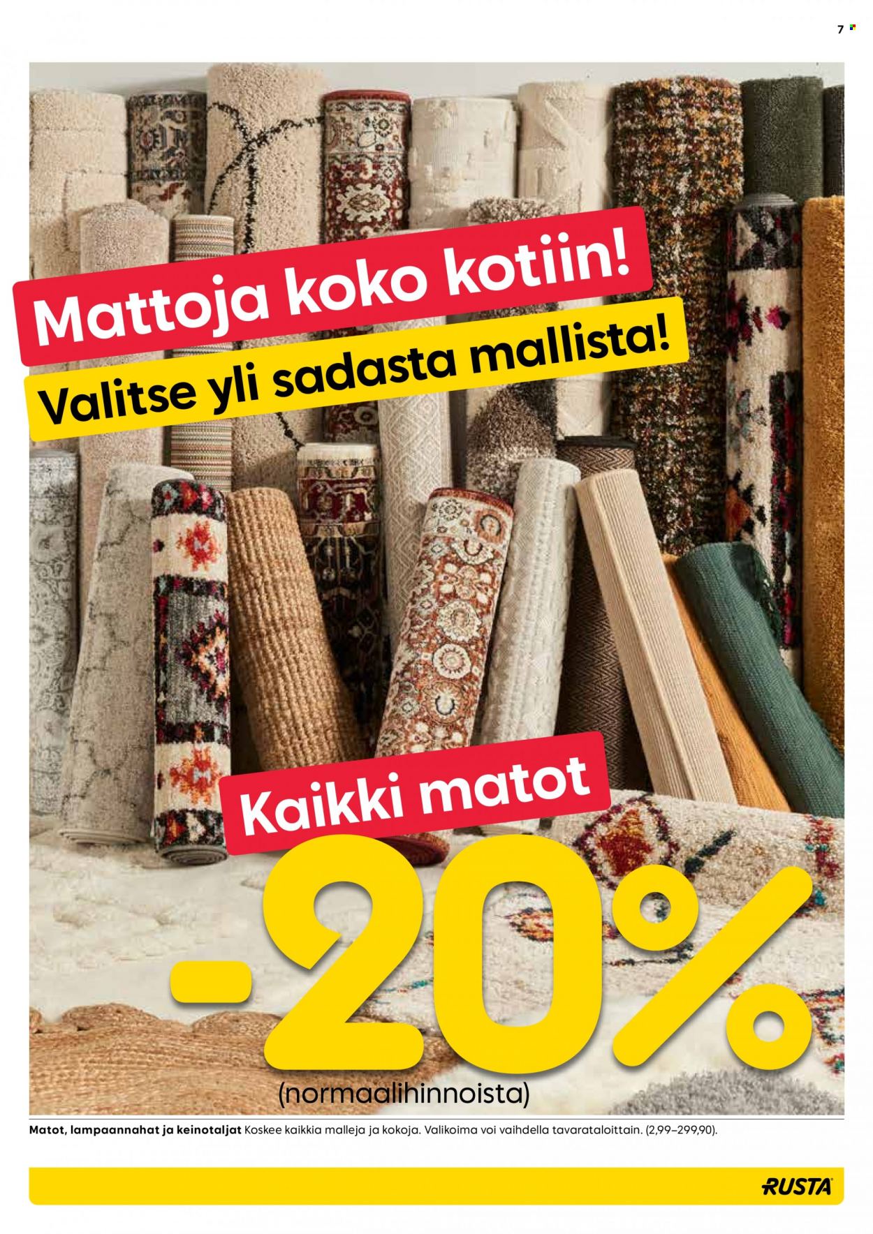 Rusta tarjoukset - 27.10.2021 - 02.11.2021. Sivu 7