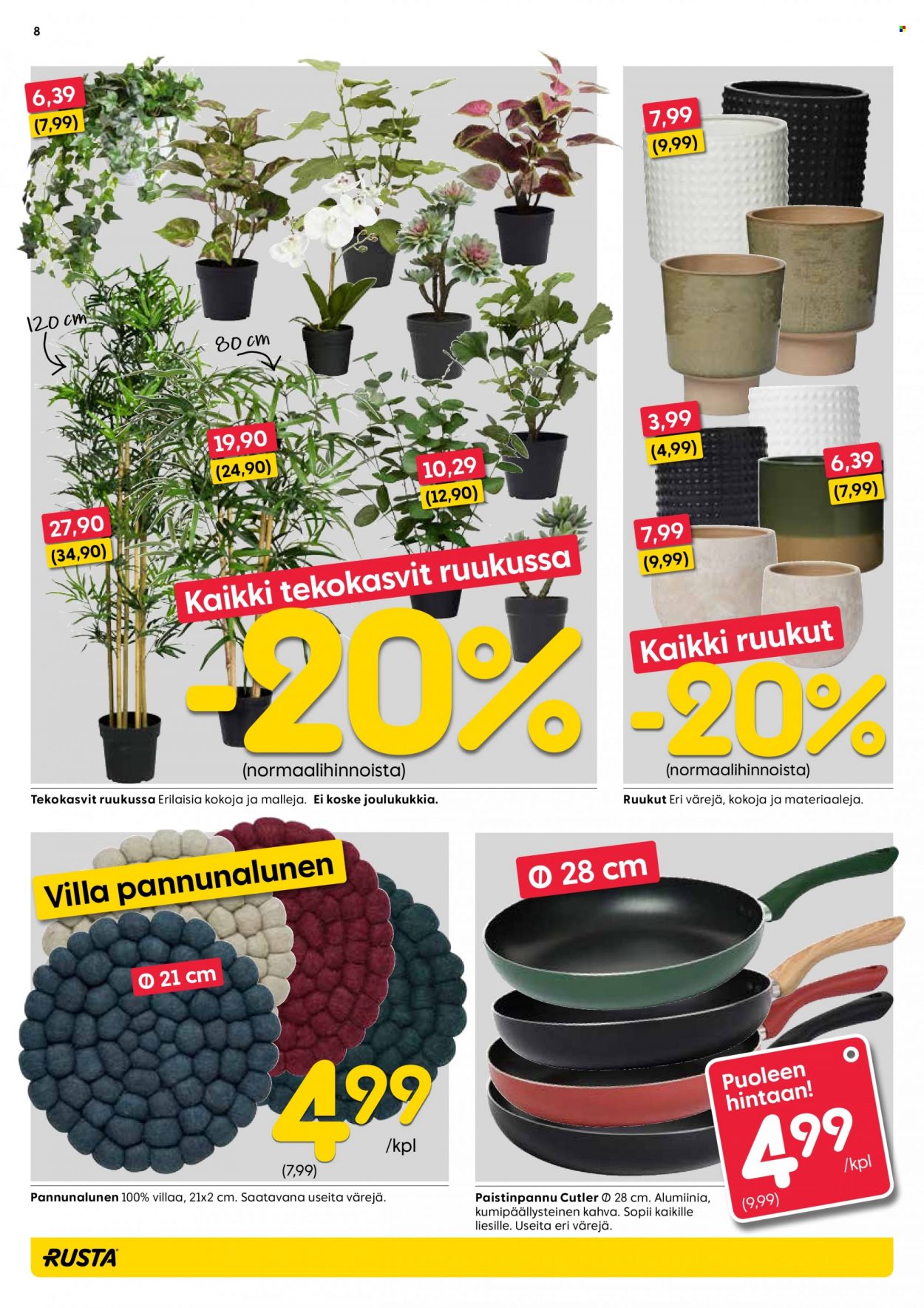Rusta tarjoukset - 27.10.2021 - 02.11.2021. Sivu 8