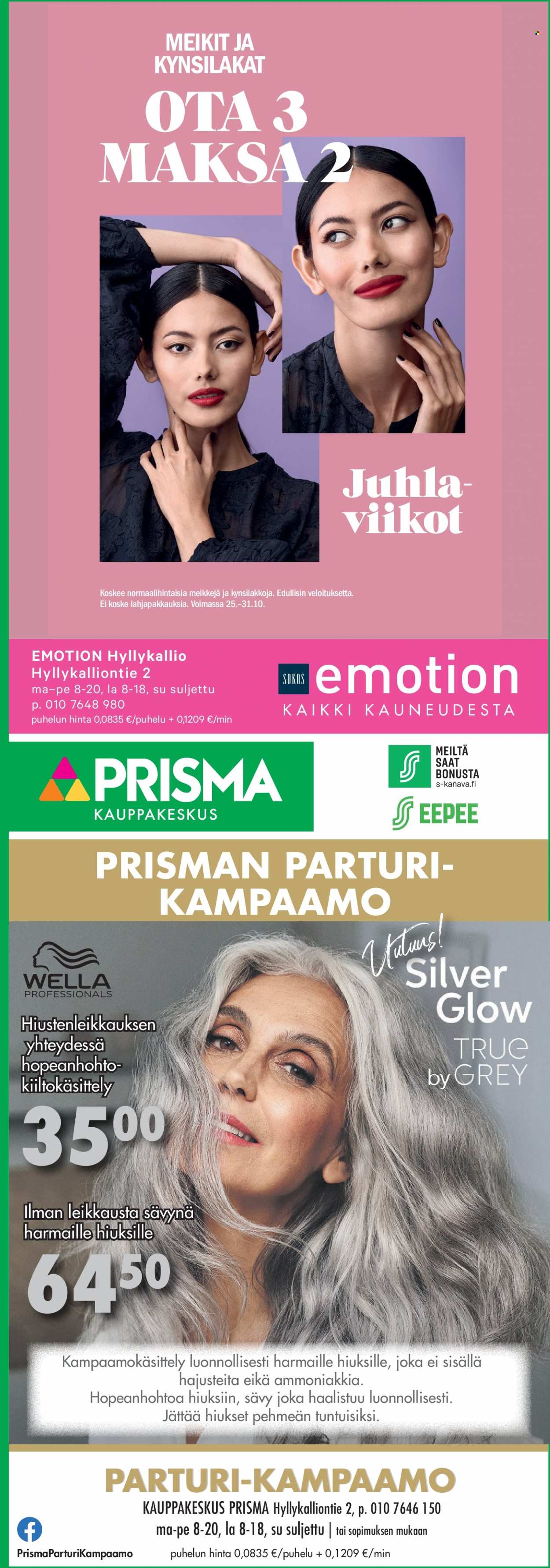 Prisma tarjoukset - 25.10.2021 - 31.10.2021. Sivu 1