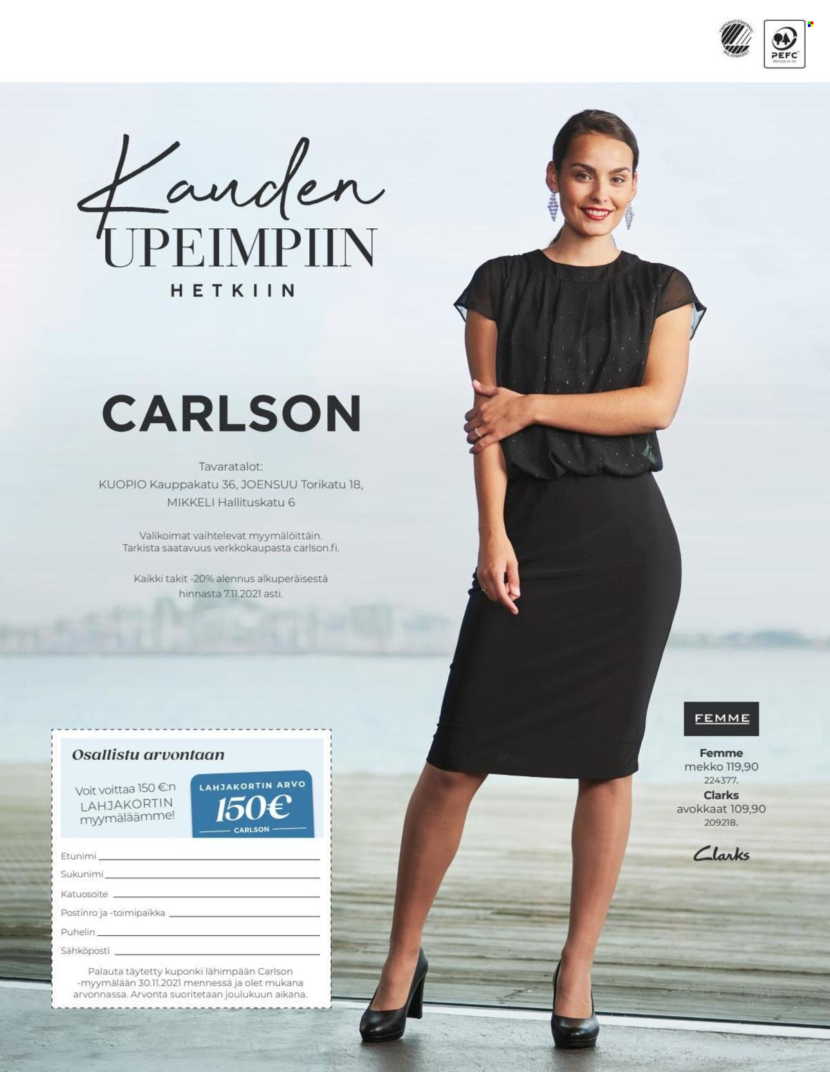 Carlson tarjoukset - 27.10.2021 - 07.11.2021. Sivu 16