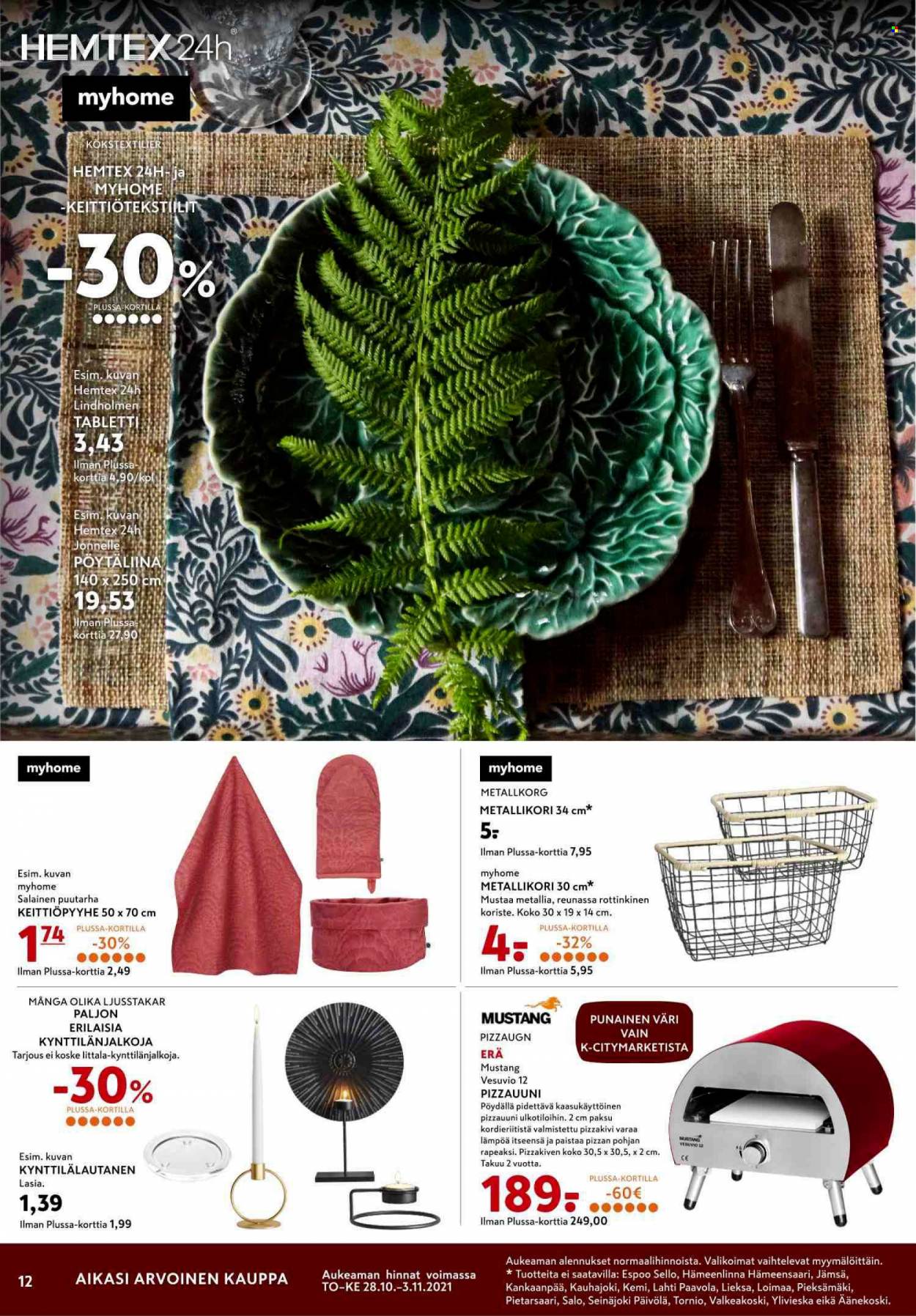 K-citymarket tarjoukset - 28.10.2021 - 31.10.2021. Sivu 12