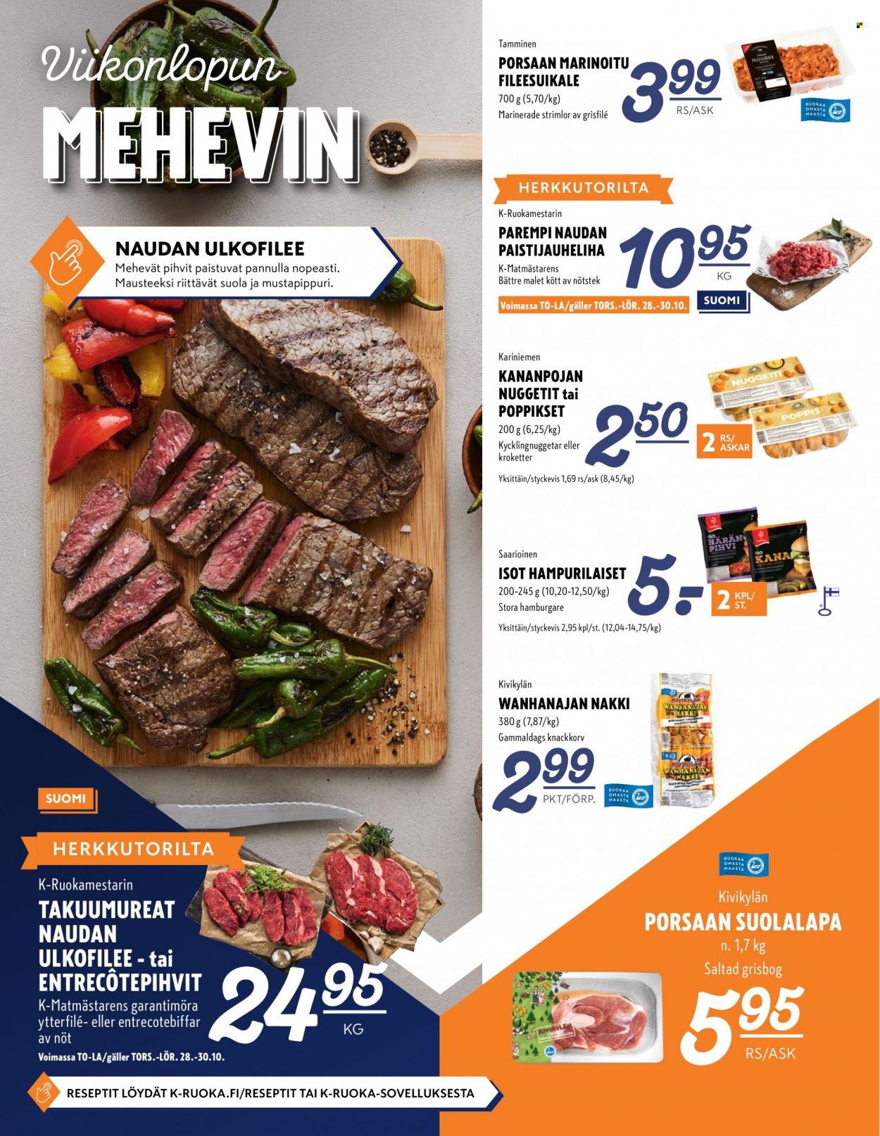 K-Supermarket tarjoukset - 28.10.2021 - 31.10.2021. Sivu 4