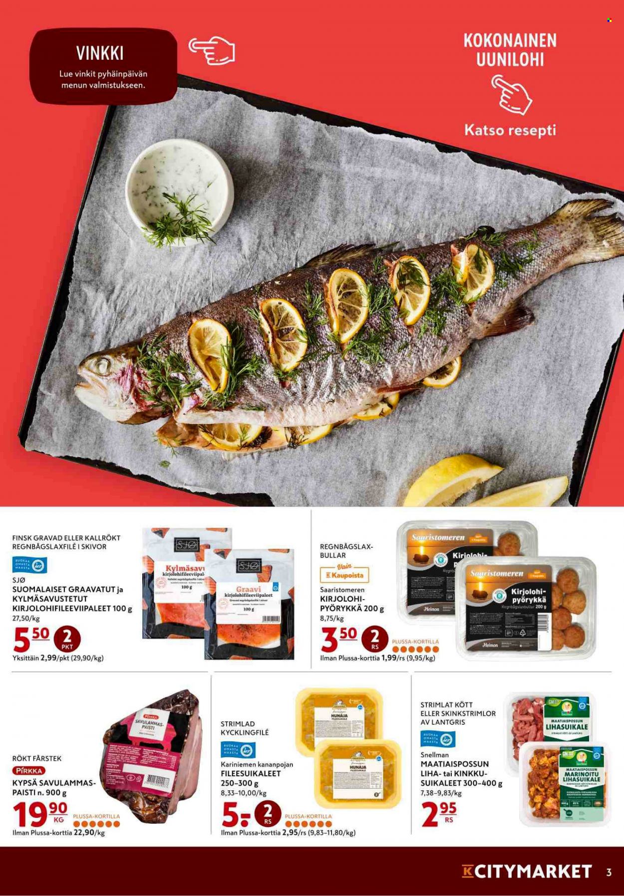 K-citymarket tarjoukset - 01.11.2021 - 03.11.2021. Sivu 3