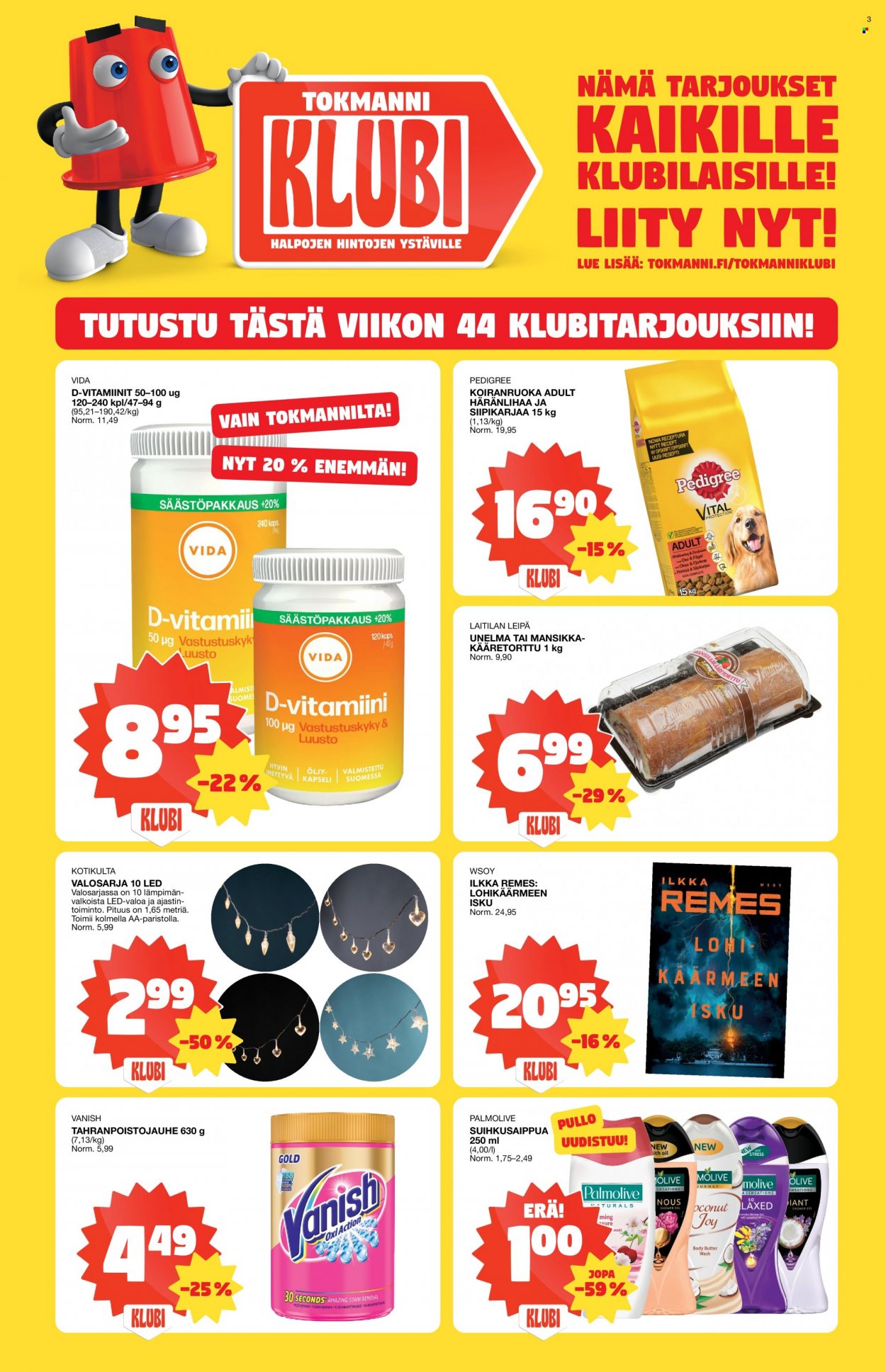 Tokmanni tarjoukset - 01.11.2021 - 07.11.2021. Sivu 3