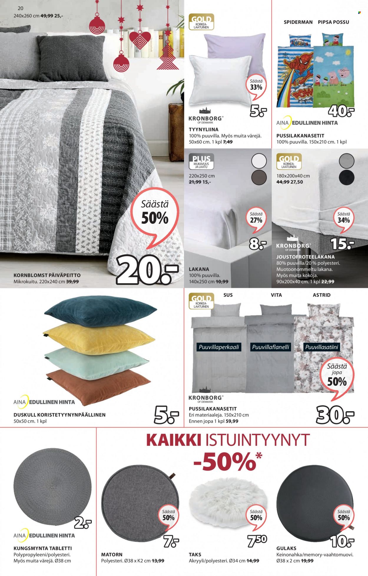 JYSK tarjoukset - 01.11.2021 - 14.11.2021. Sivu 20