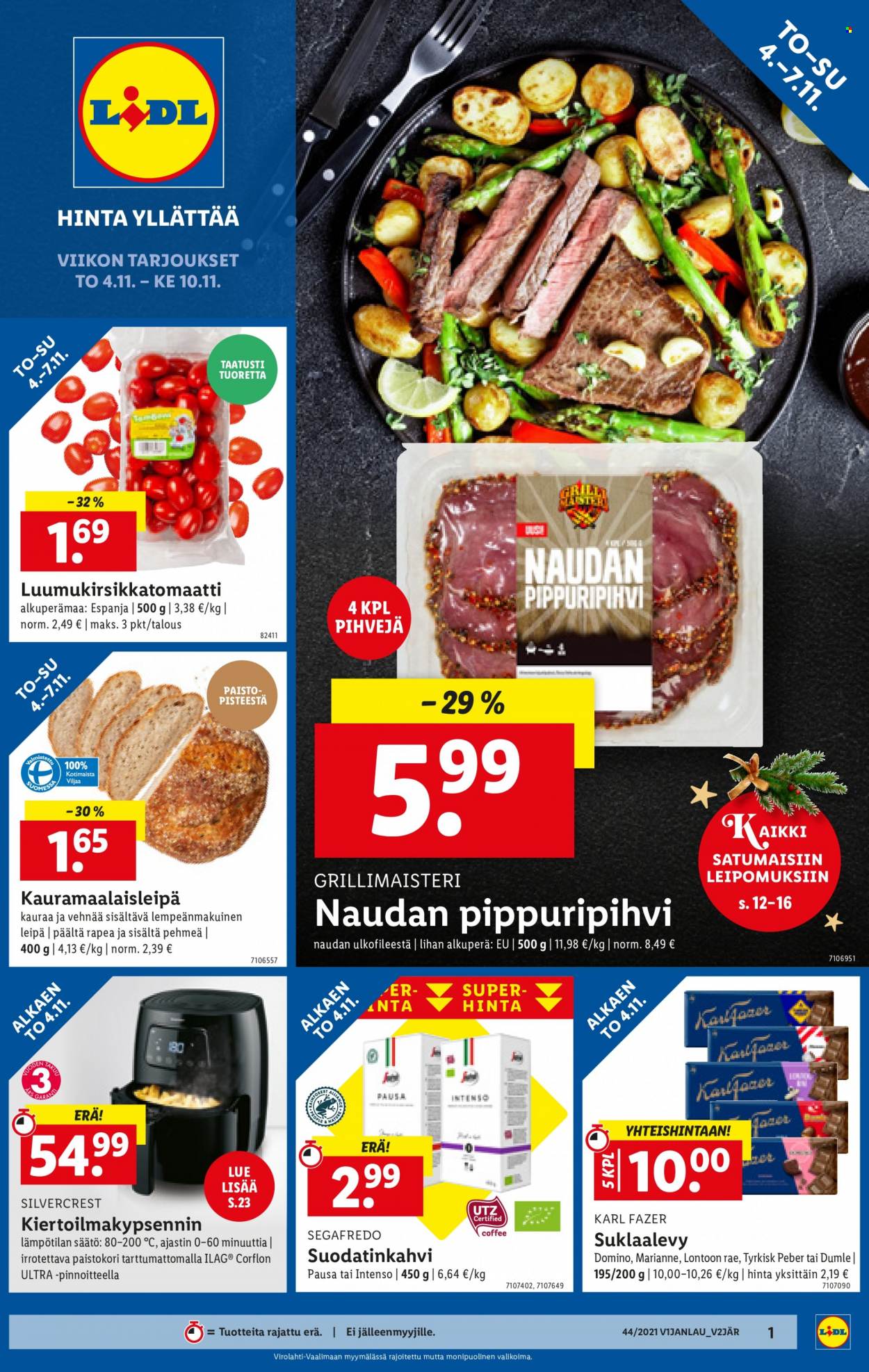 Lidl tarjoukset - 02.11.2021 - 02.11.2021. Sivu 1