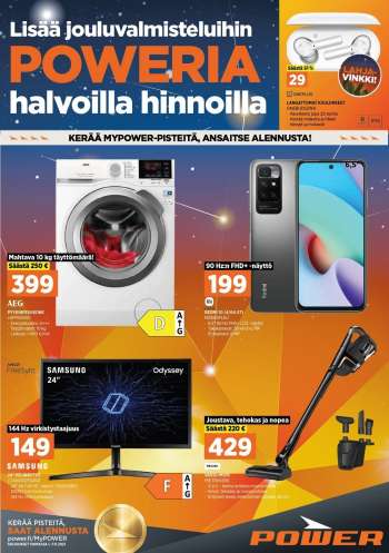 Power tarjoukset  - 01.11.2021 - 07.11.2021.