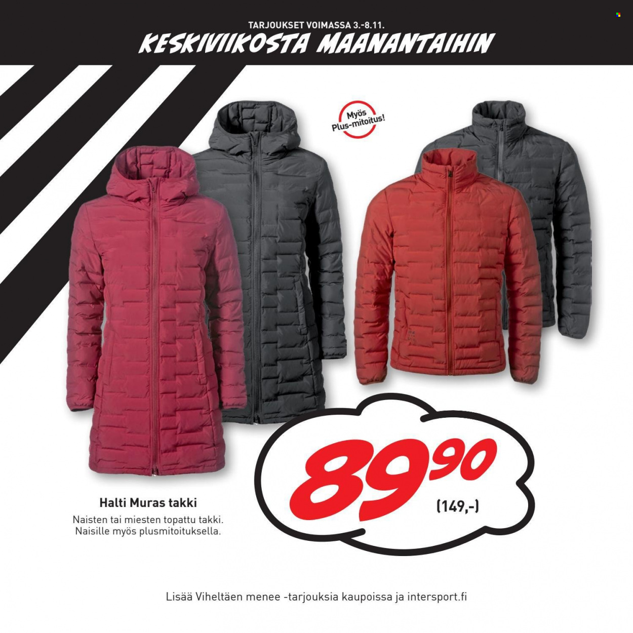 Intersport tarjoukset - 03.11.2021 - 08.11.2021. Sivu 4