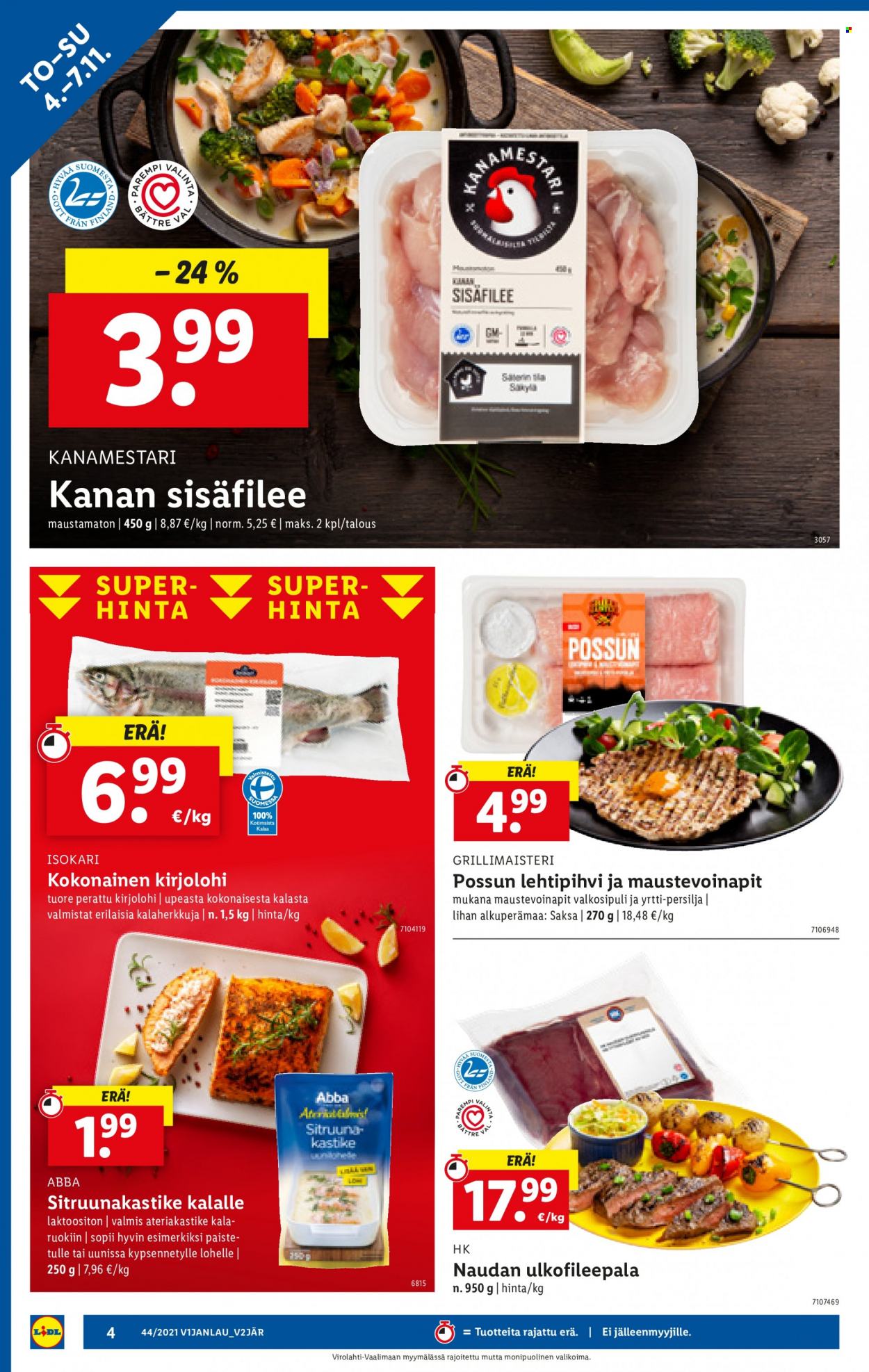 Lidl tarjoukset - 04.11.2021 - 10.11.2021. Sivu 4